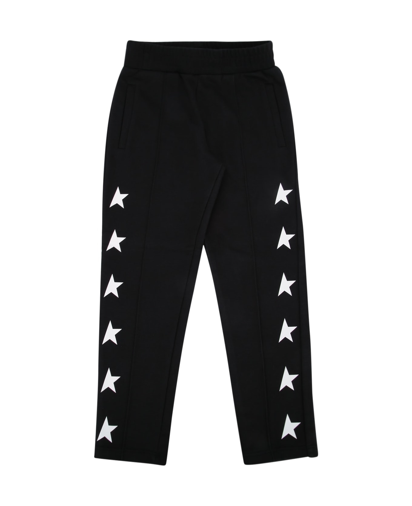 Golden Goose Star/ Boy's Jogging Pants - BLACKWHITE