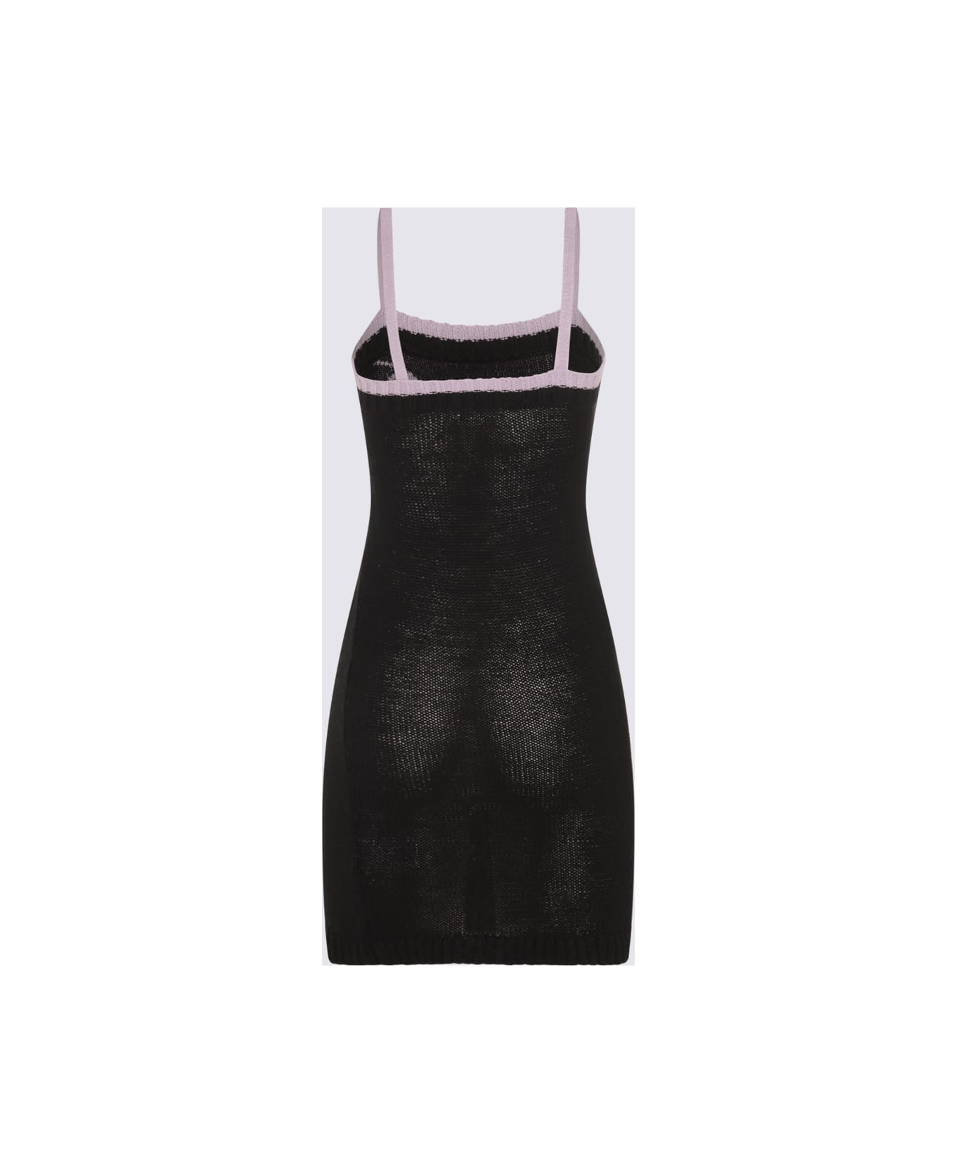 (di)vision Black Linen And Cotton Mini Dress - Black