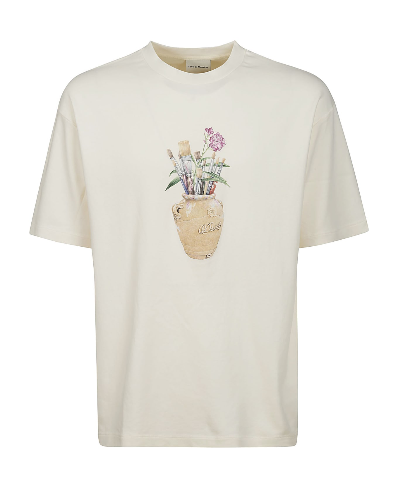 Drôle de Monsieur T-shirts - Cm Cream