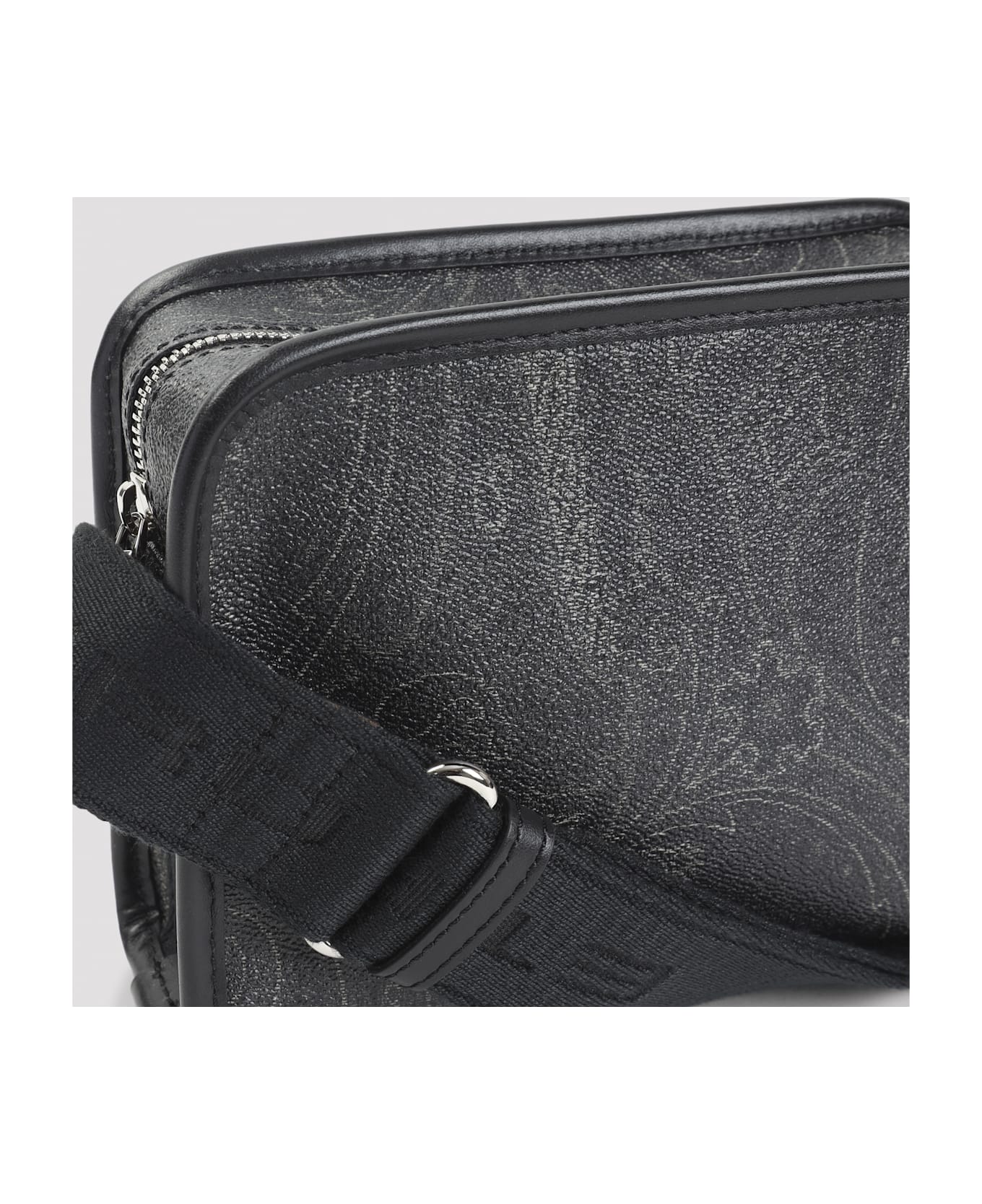 Etro Arnica Crossbody Camera Case - Black