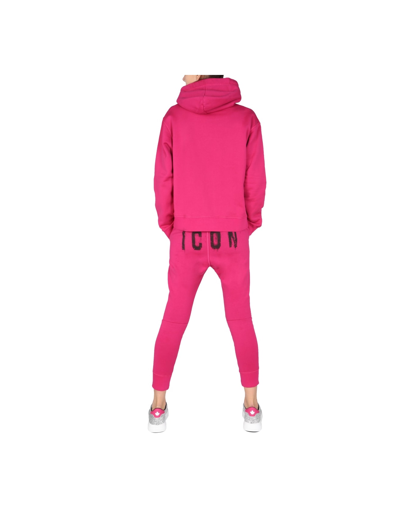 Dsquared2 "icon" Jogging Trousers - FUCHSIA スウェットパンツ