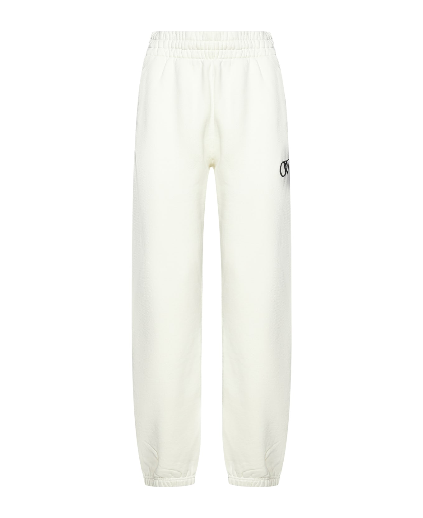 Off-White Fleece Trousers - Beige
