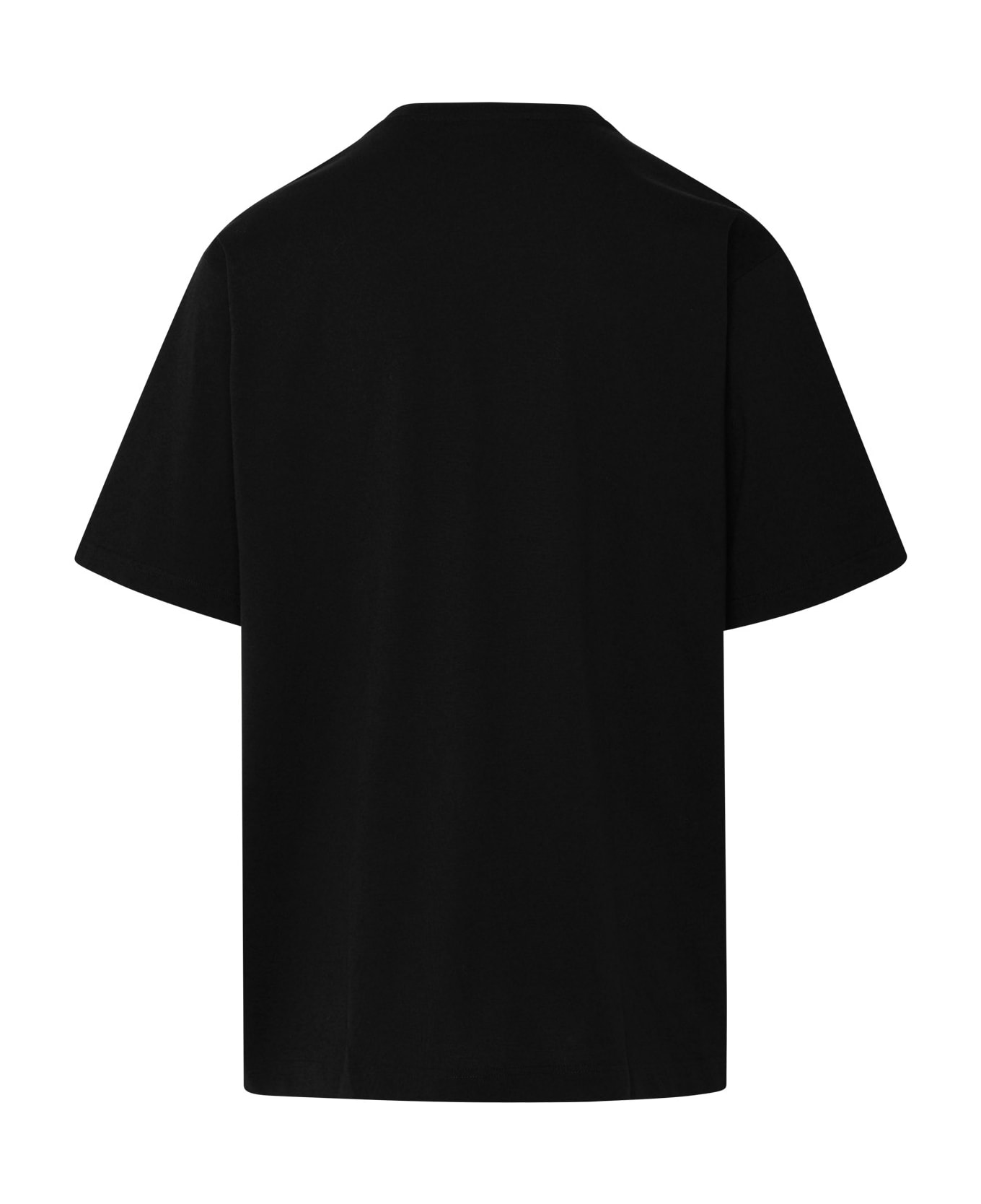 Dolce & Gabbana Black Cotton T-shirt - Nero