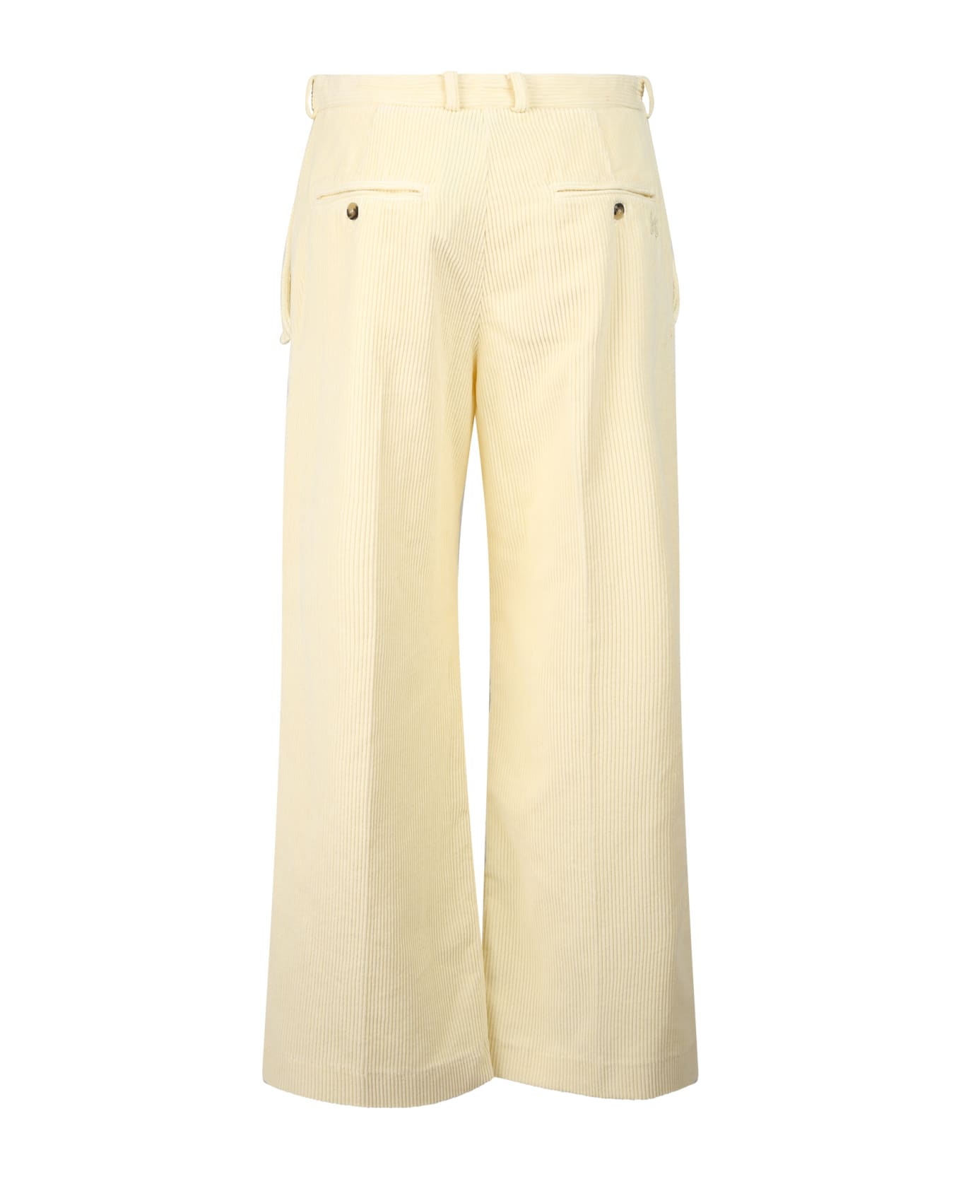 Kenzo Cropped Trousers - Beige