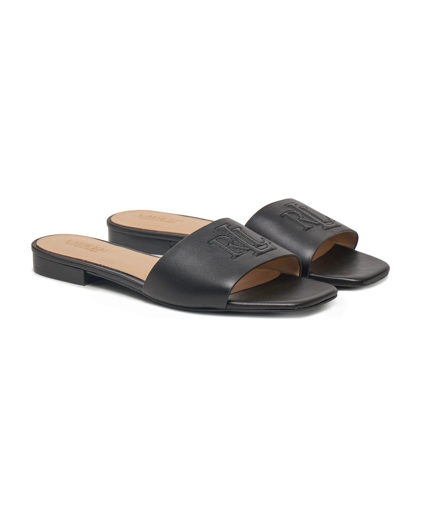 Polo Ralph Lauren Everley Sld Sandals Slide - Black