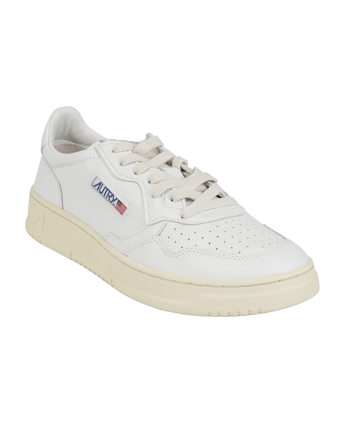 Autry Medalist Low Man - White White