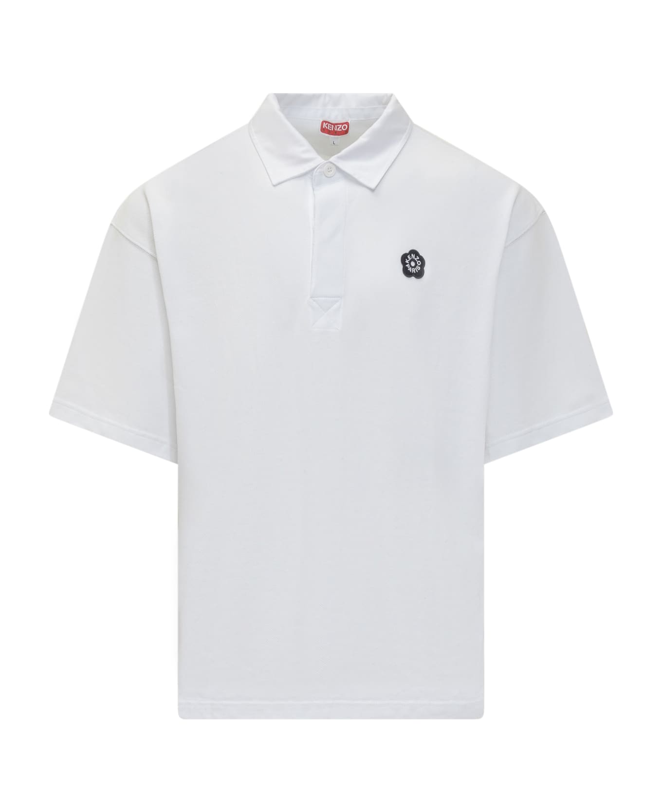 Kenzo Polo Shirt With Logo - WHITE