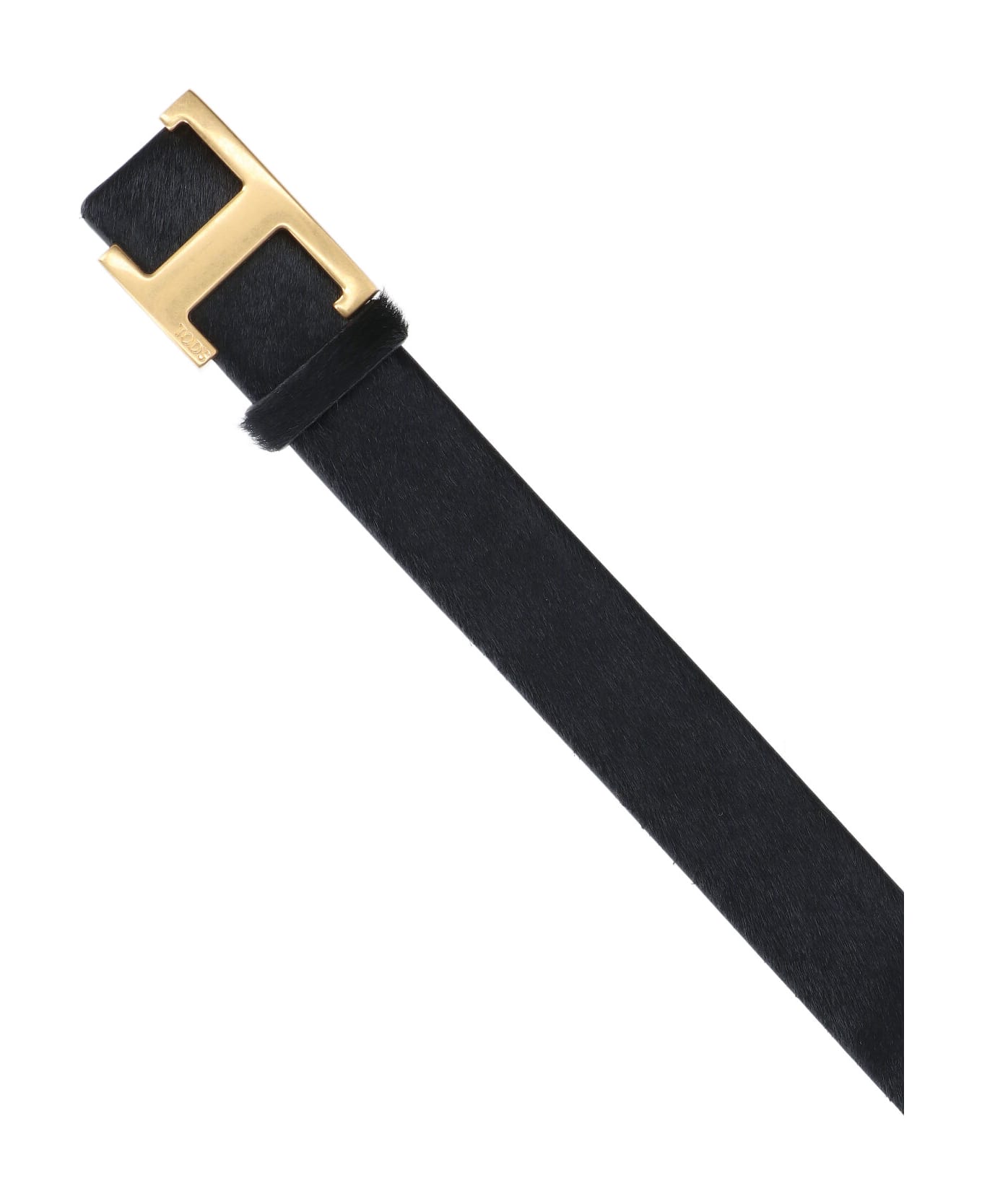 Tod
s Reversible Belt "t-timeless" - Black  