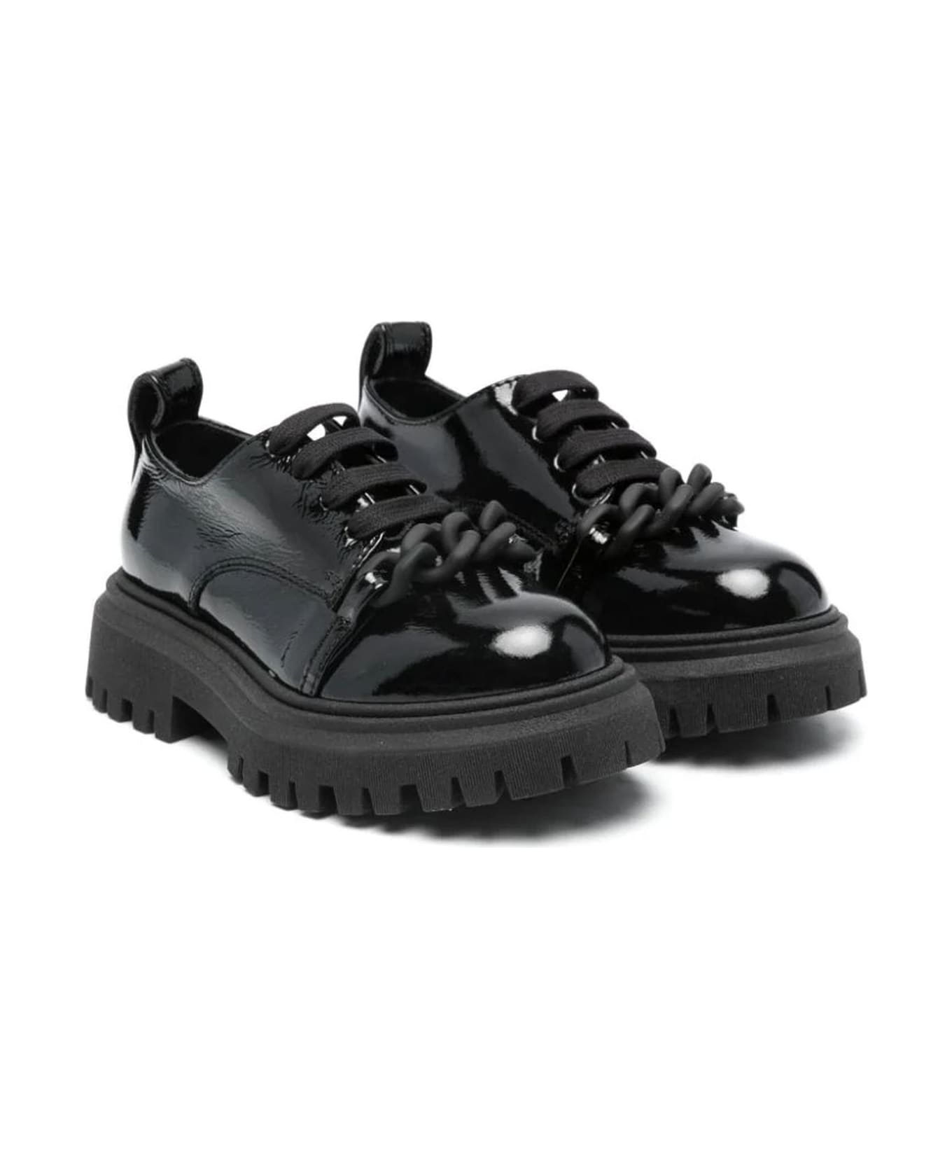 N.21 N°21 Flat Shoes Black - Black
