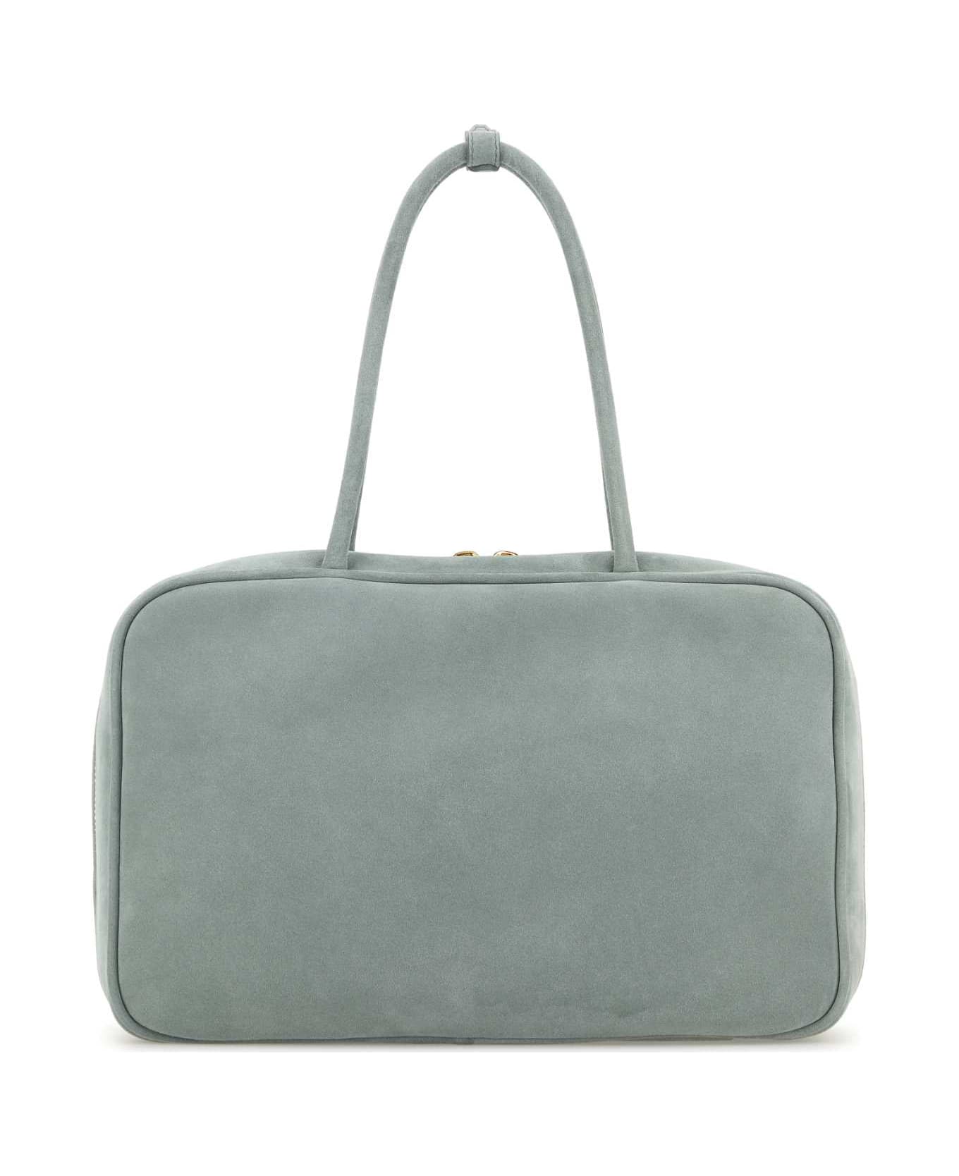 Miu Miu Powder Blue Suede Handbag - LINFA