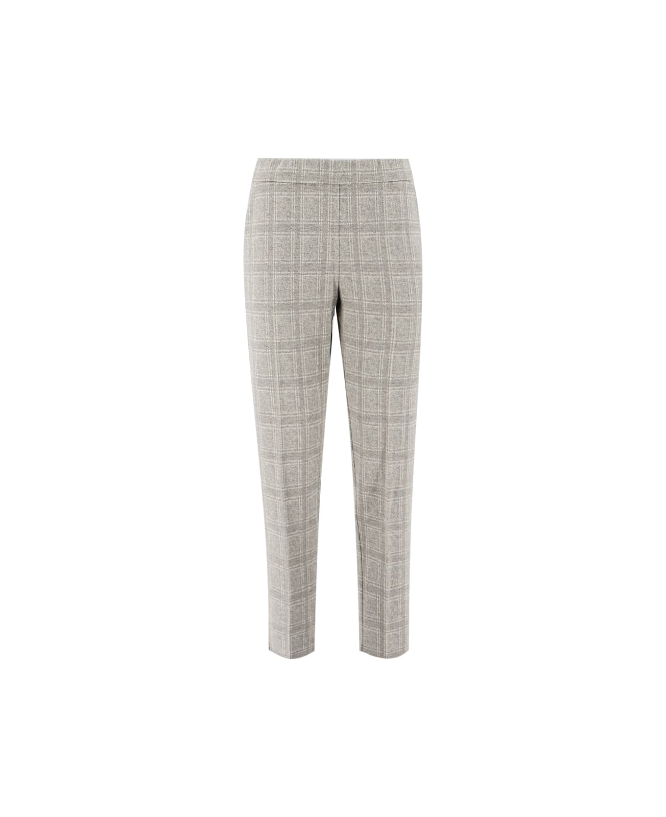 Le Tricot Perugia Trousers - GREY/BEIGE ボトムス