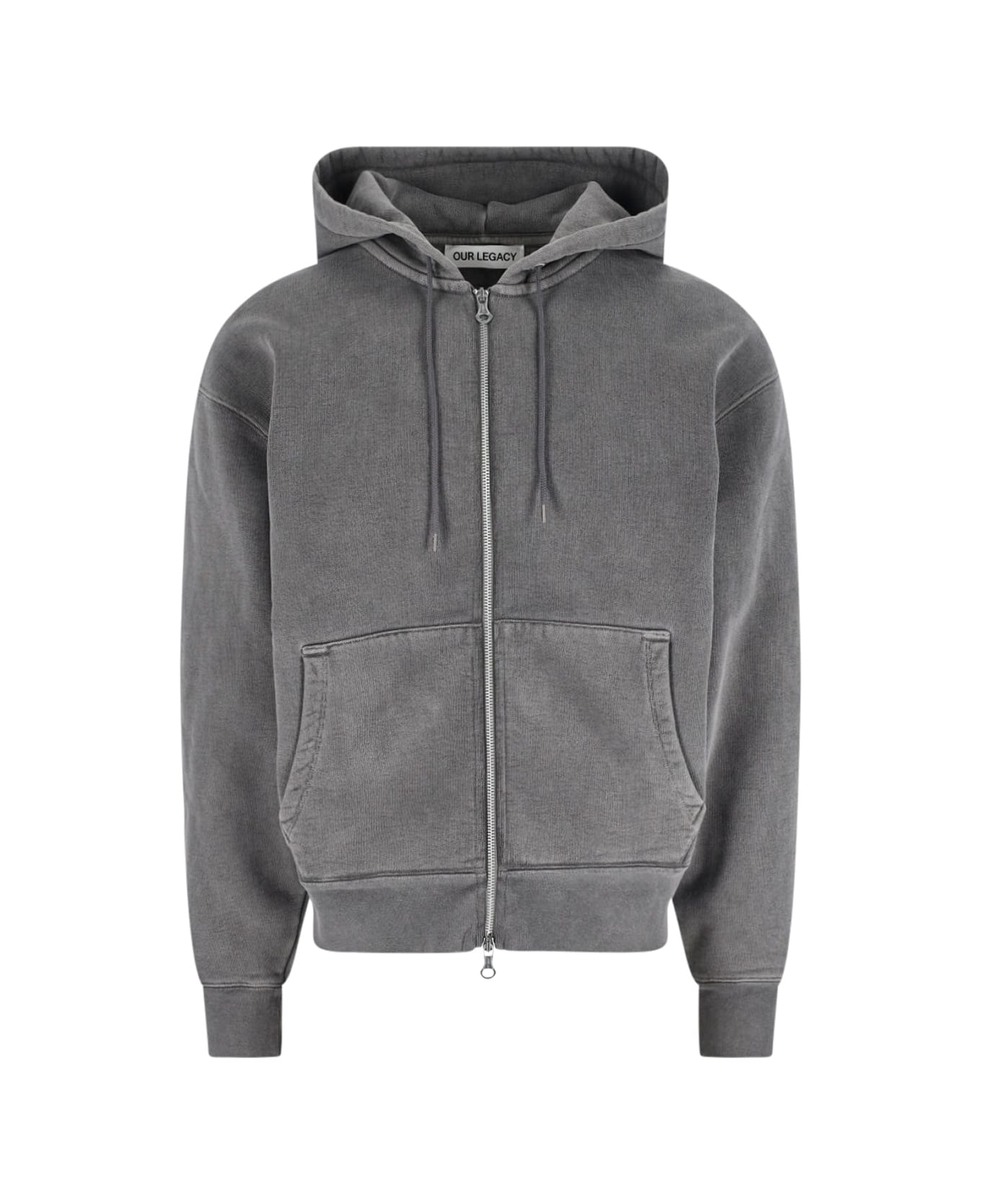 Our Legacy "rascal" Zip Sweatshirt - Gray