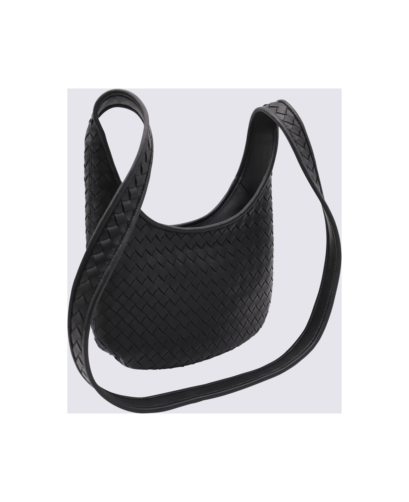 Bottega Veneta Black Leather Bag - Black