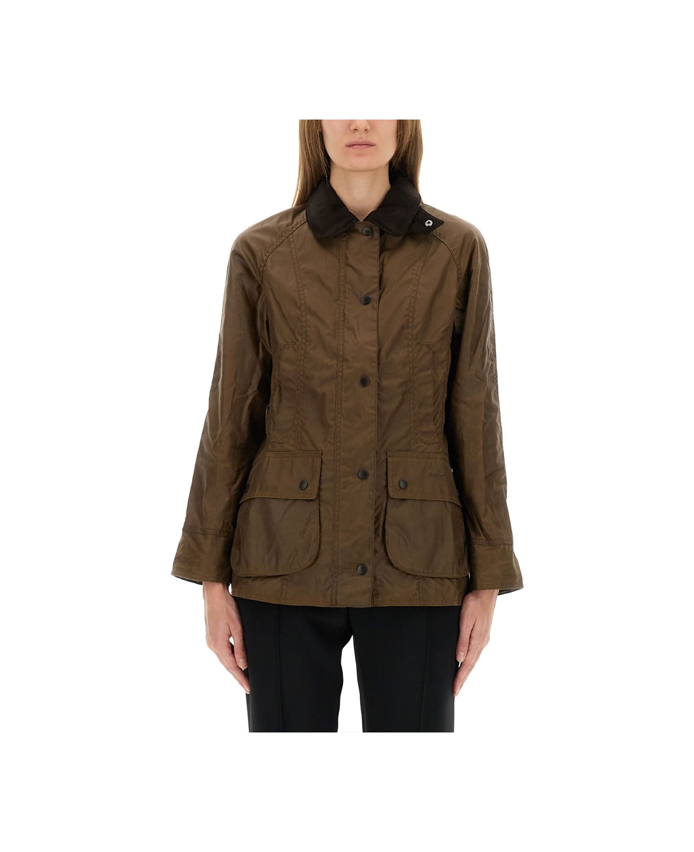 Barbour Waxed Jacket "beandell" - BROWN