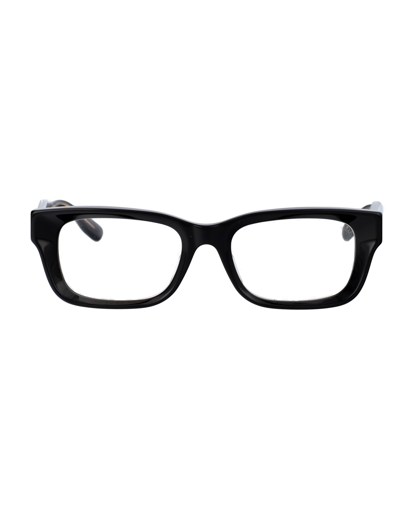 Gucci Eyewear Gg1533oa Glasses - 001 BLACK BLACK TRANSPARENT