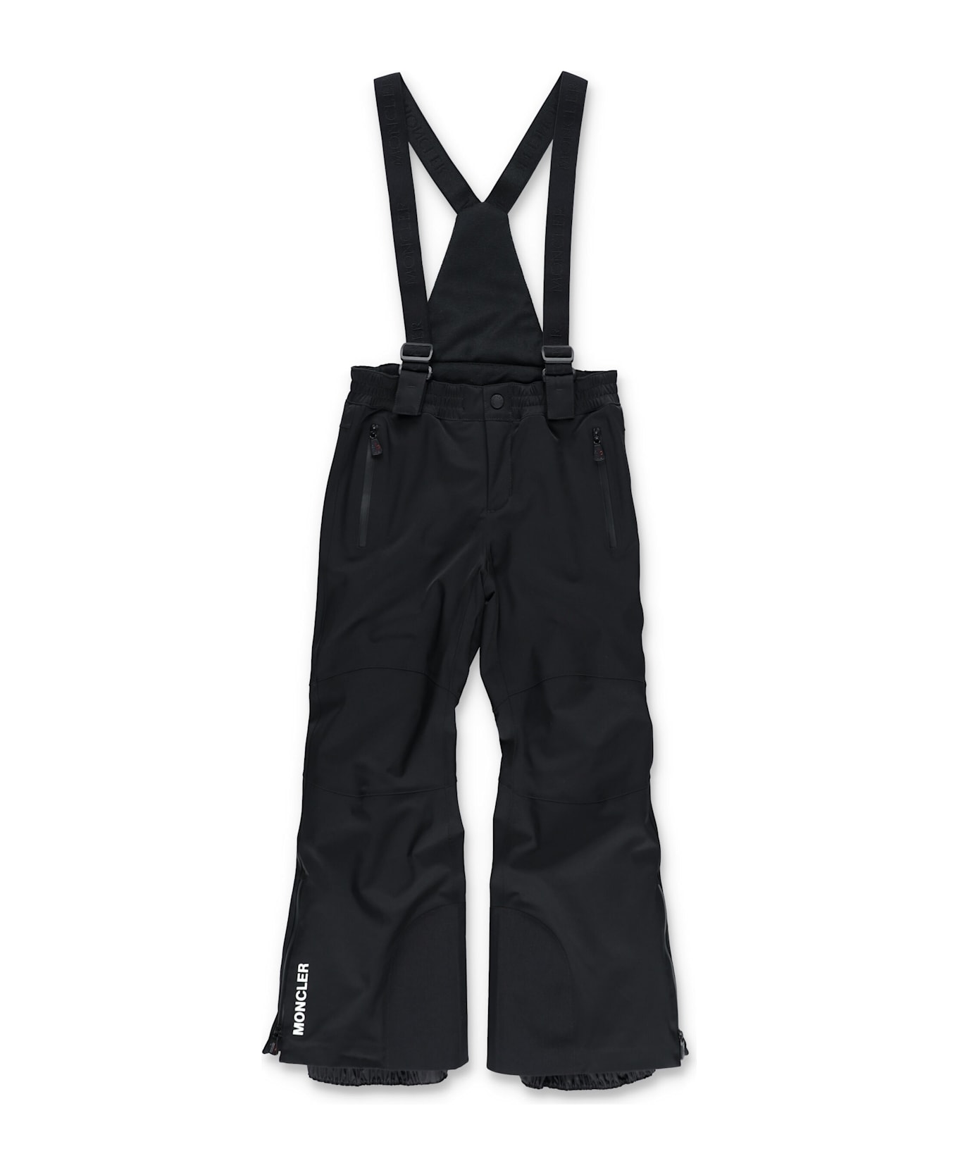 Moncler Grenoble Kid
s Technical Ski Bib - BLACK