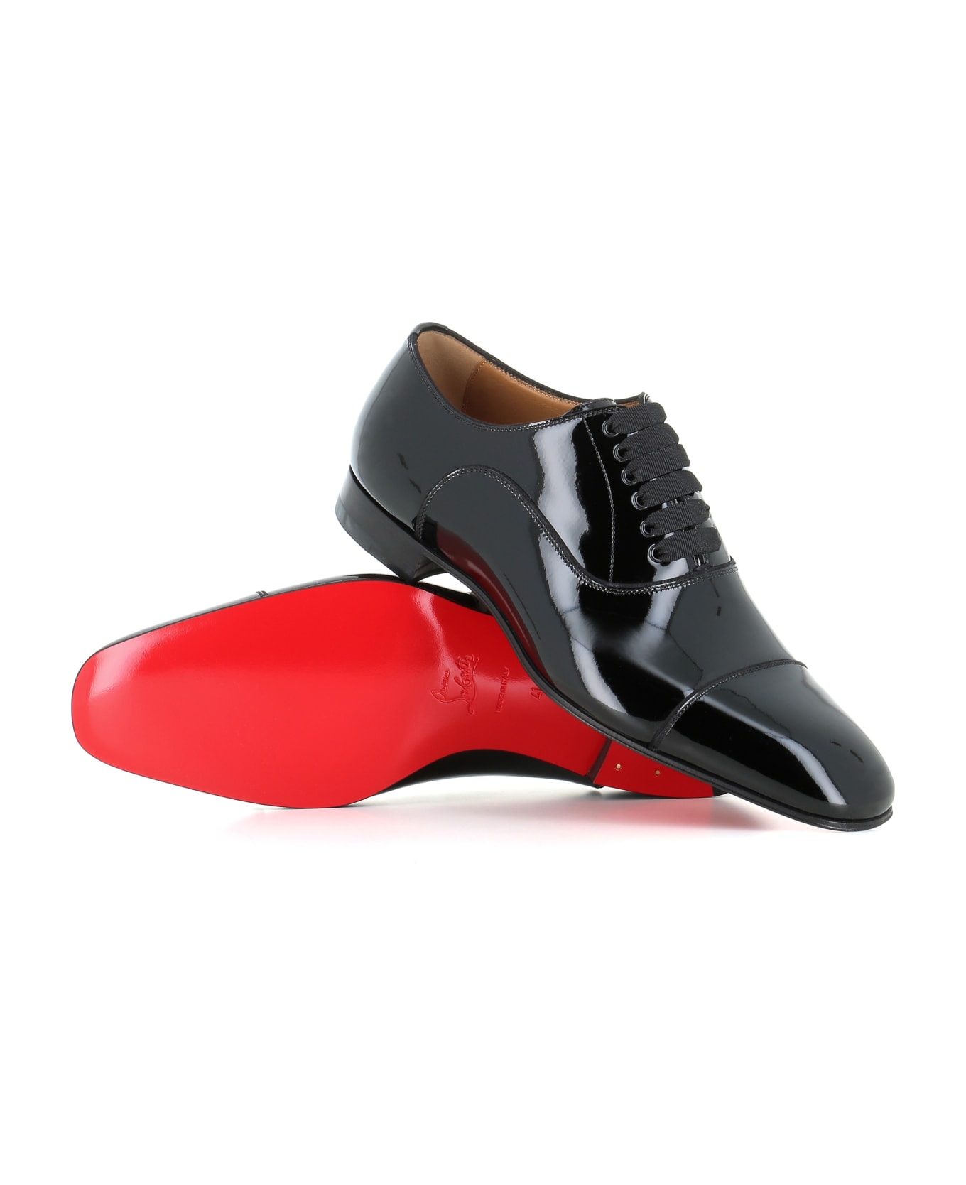 Christian Louboutin Oxford Greggo Flat - Black