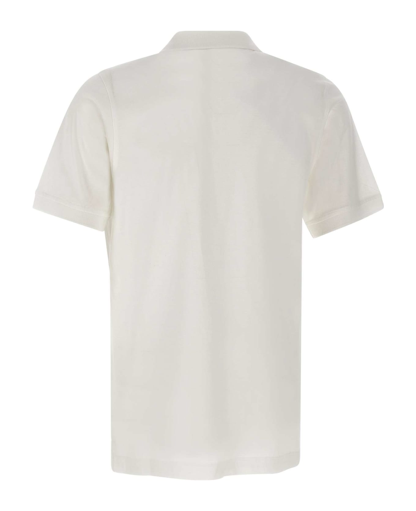Kiton Ultrafine Cotton Polo Shirt - WHITE
