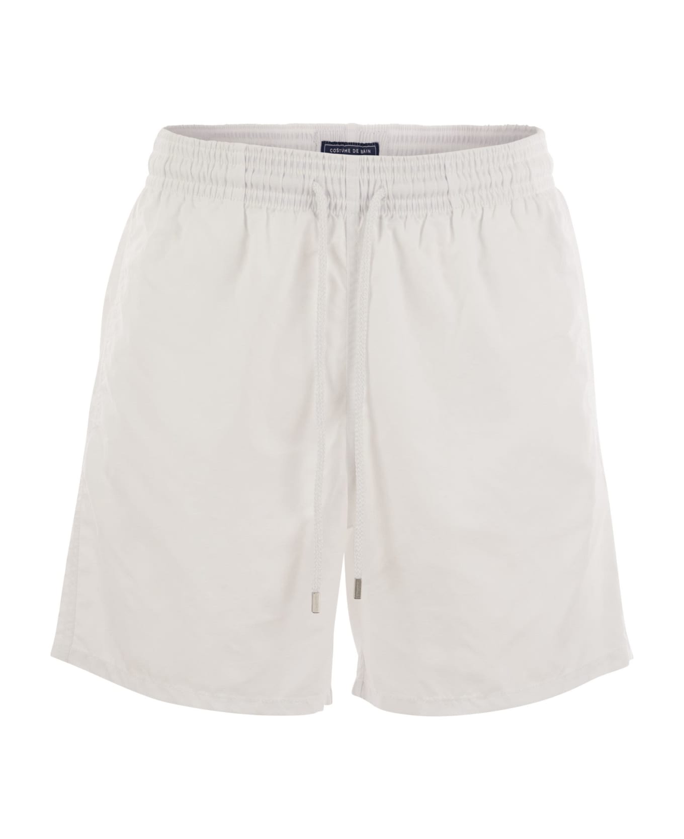 Vilebrequin Plain-coloured Beach Shorts - White