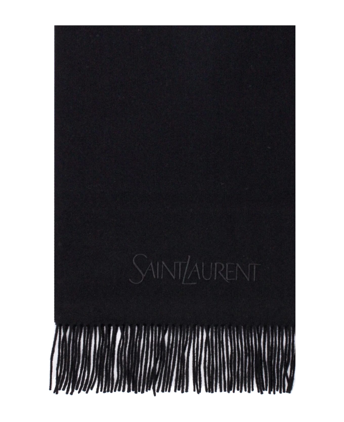 Saint Laurent Scarf - Black