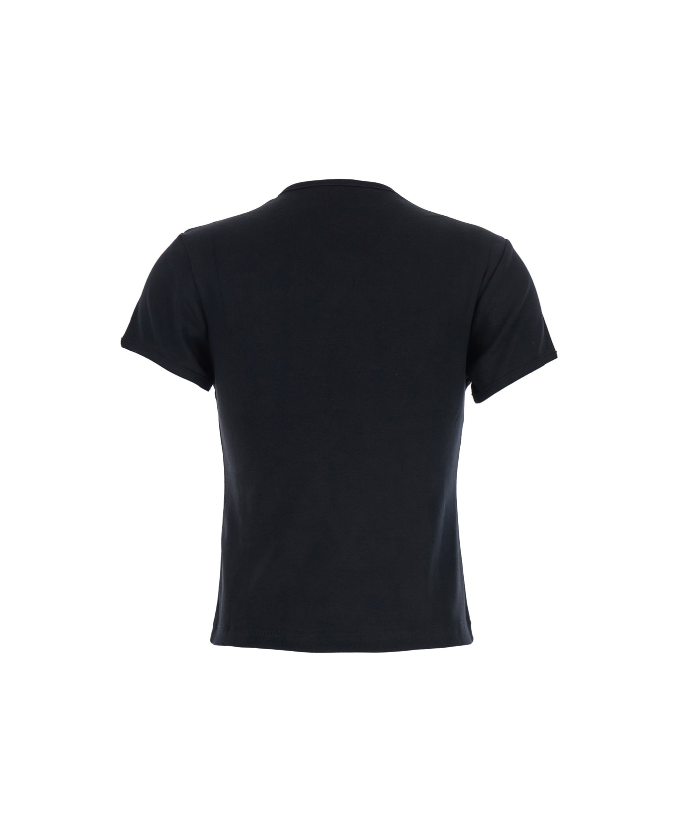 Coperni Cut-out Baby Tee - Black