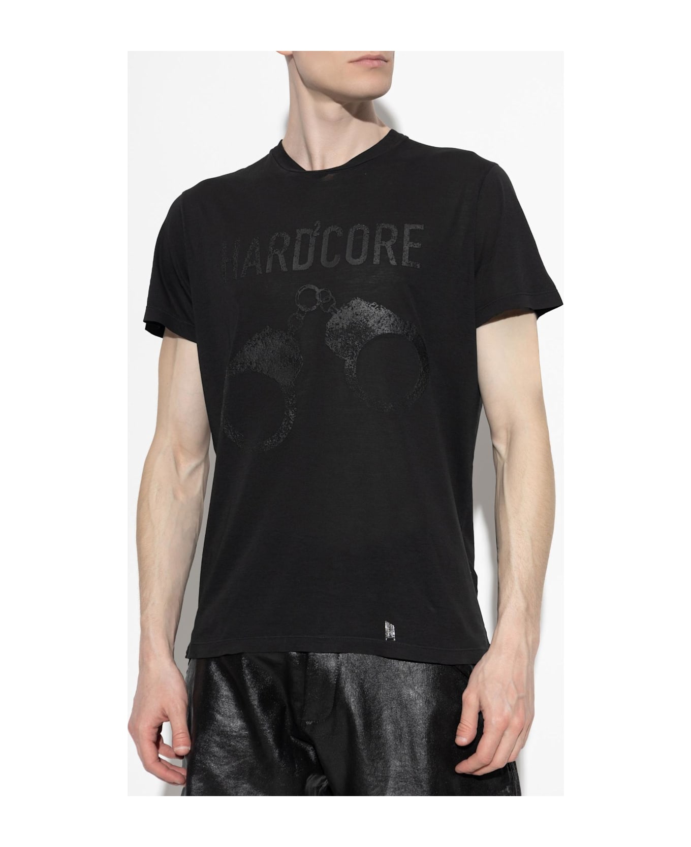 Dsquared2 T-shirt With Print - Black