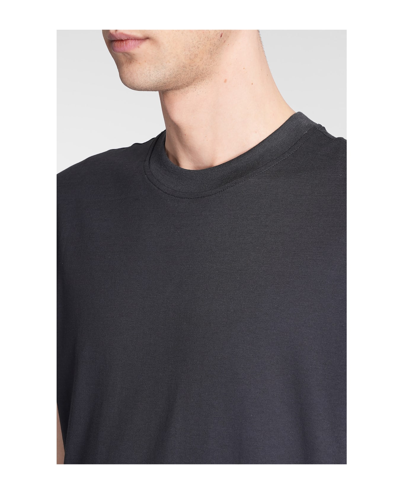 PT Torino 01cd T-shirt In Black Cotton - black