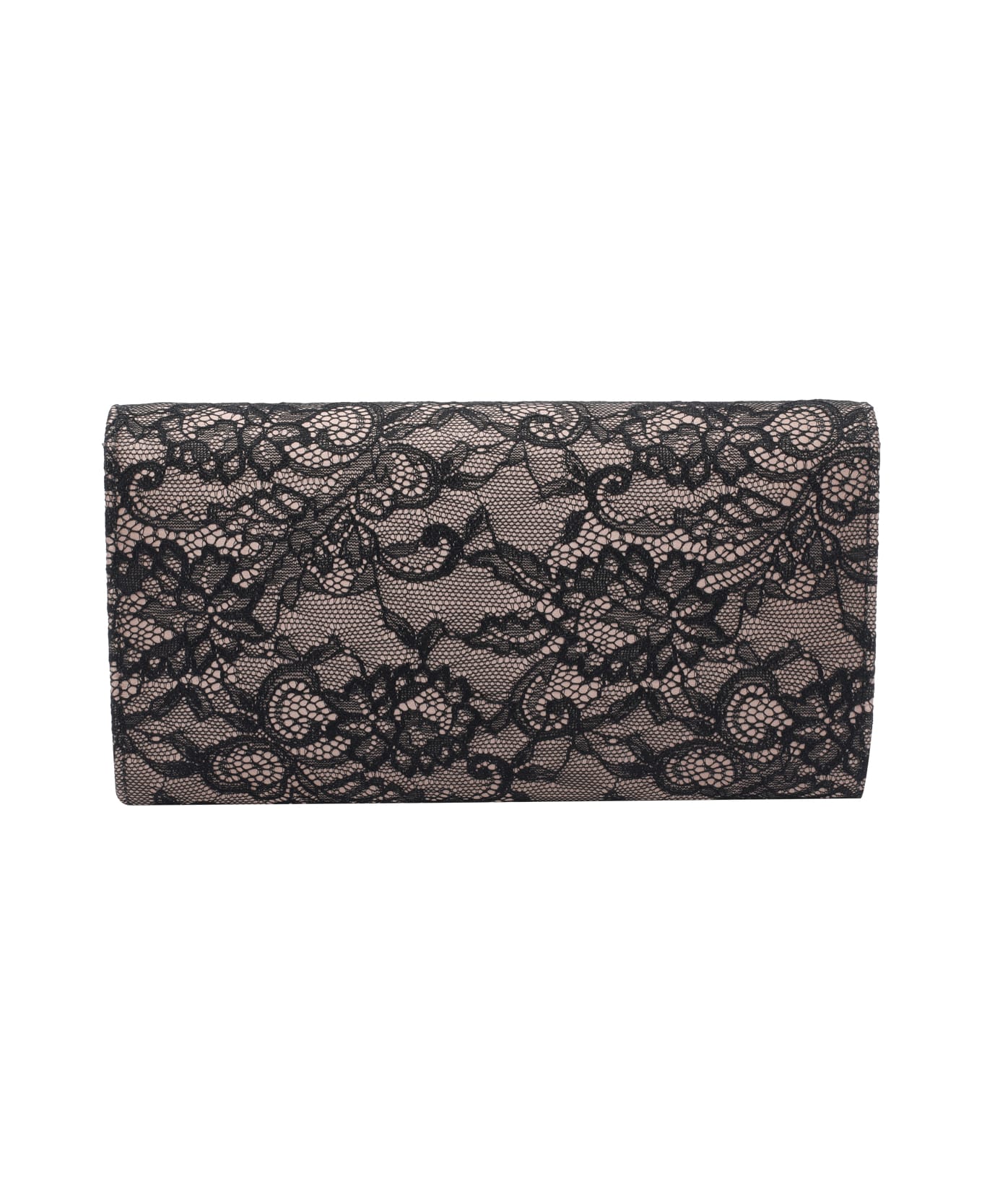 Jimmy Choo Emmie Chain Wallet - Black