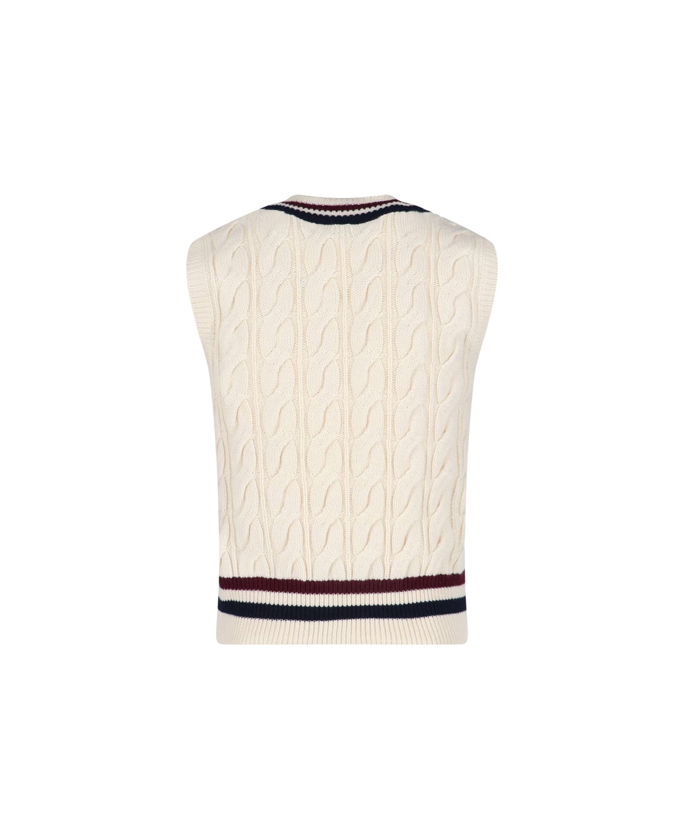 Celine 
triomphe
 Vest Sweater - Cream