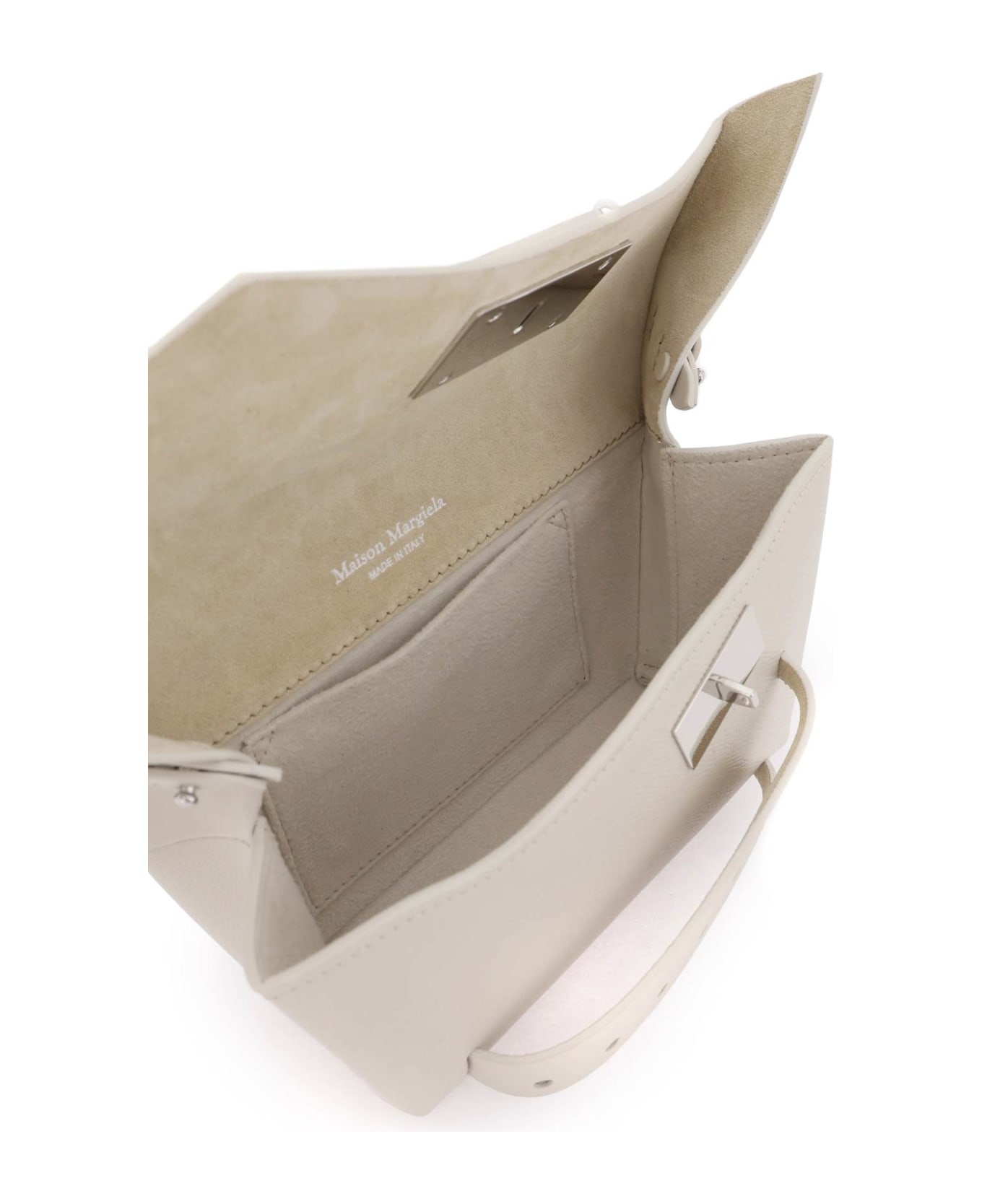 Maison Margiela Leather Bag - GREIGE (White)