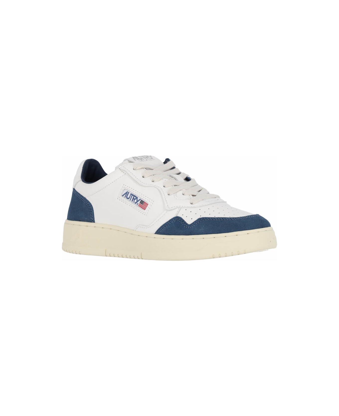Autry 'medalist' Low Sneakers - Bianco