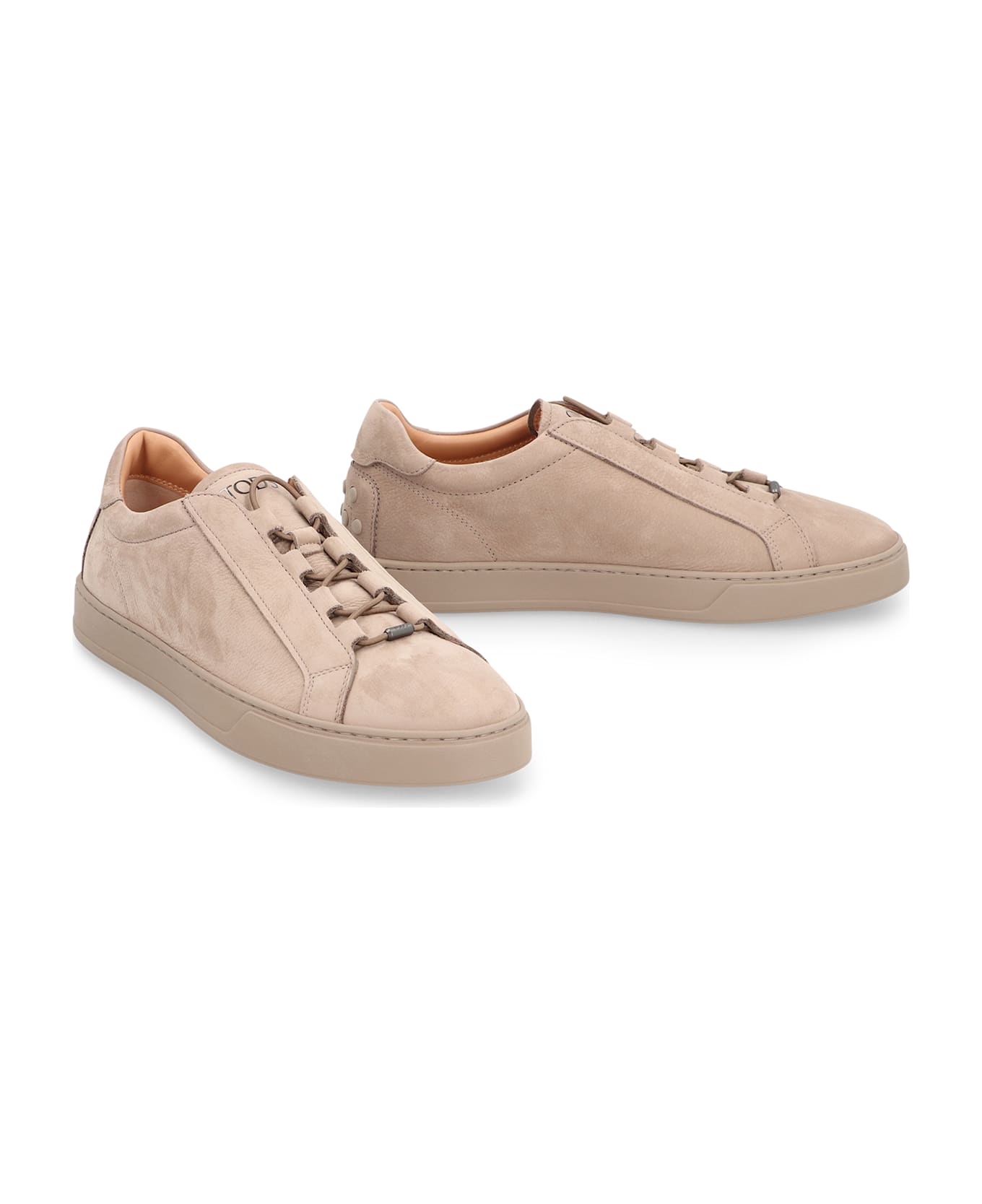 Tod's Nubuck Low-top Sneakers - brown