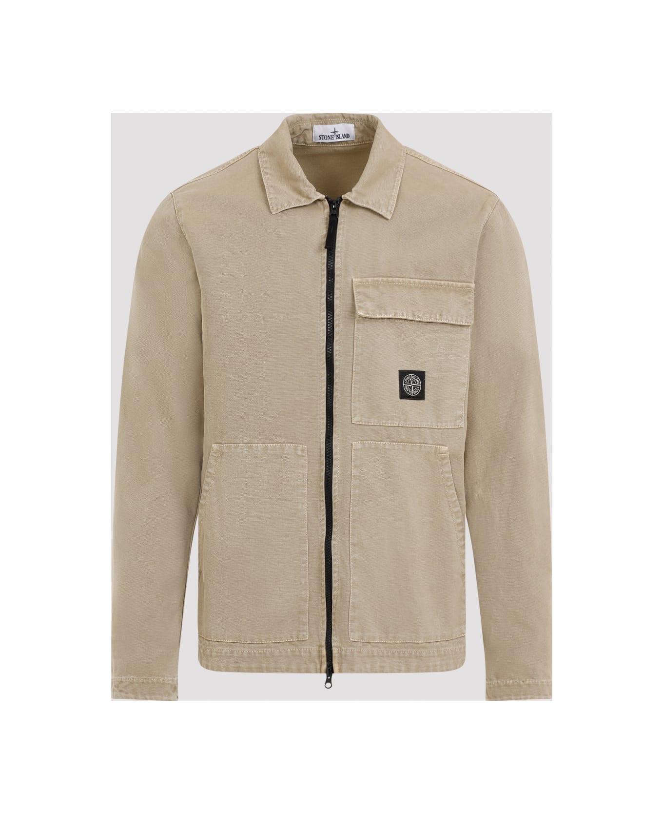 Stone Island Overshirt Jacket - NEUTRALS