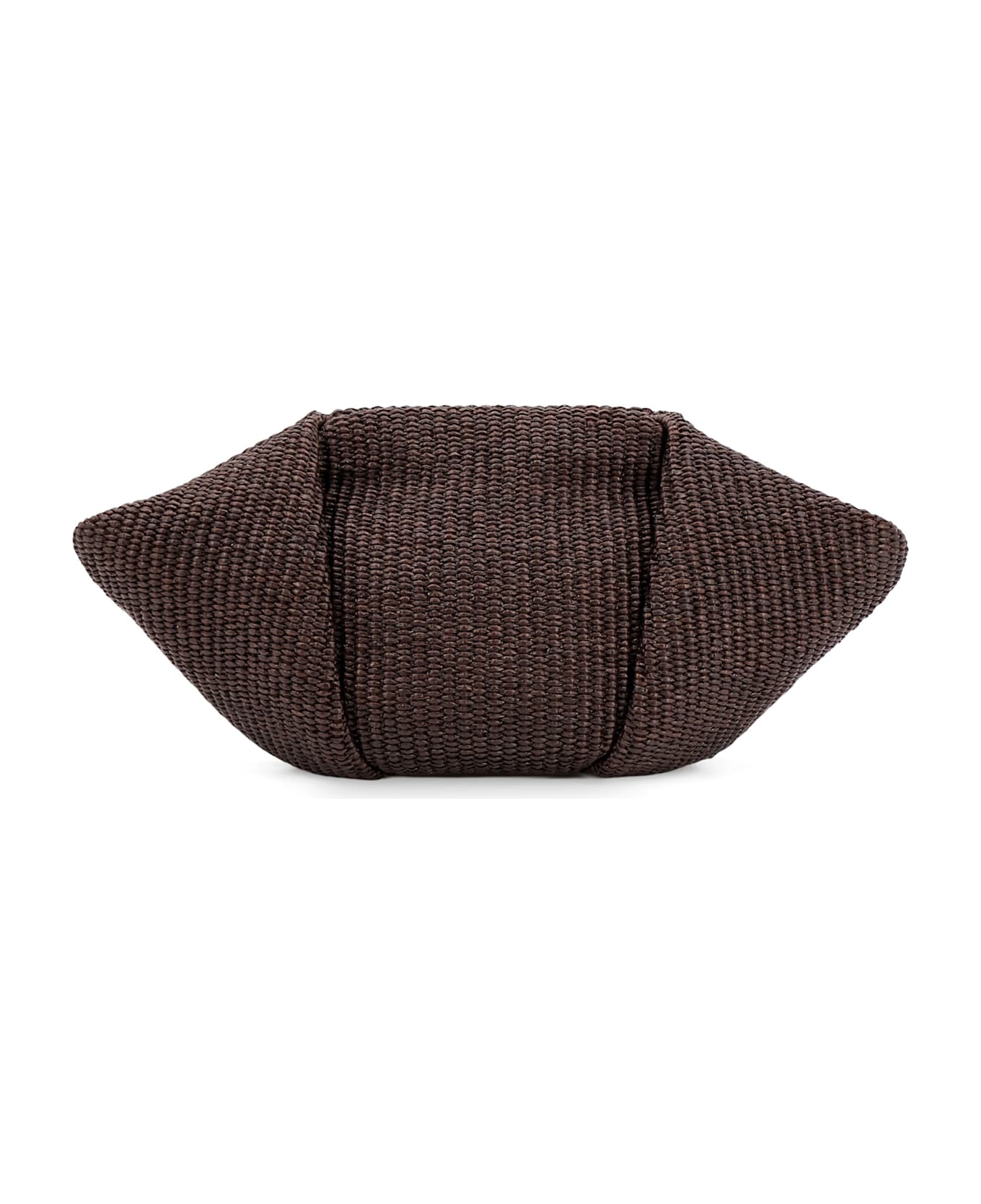 Brunello Cucinelli Woven Clutch Bag - Brown