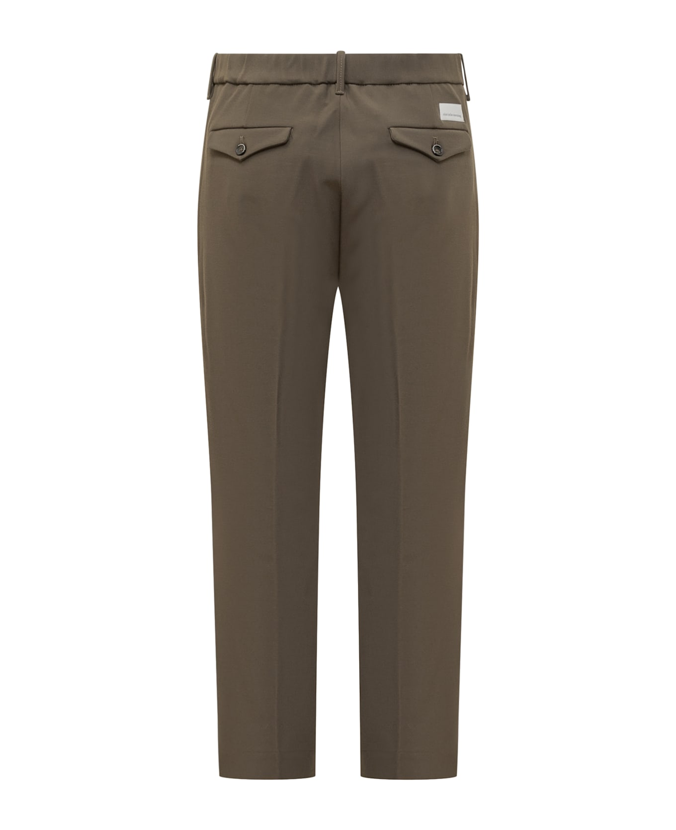 Nine in the Morning Magda Bootcut Trousers - MILITARE