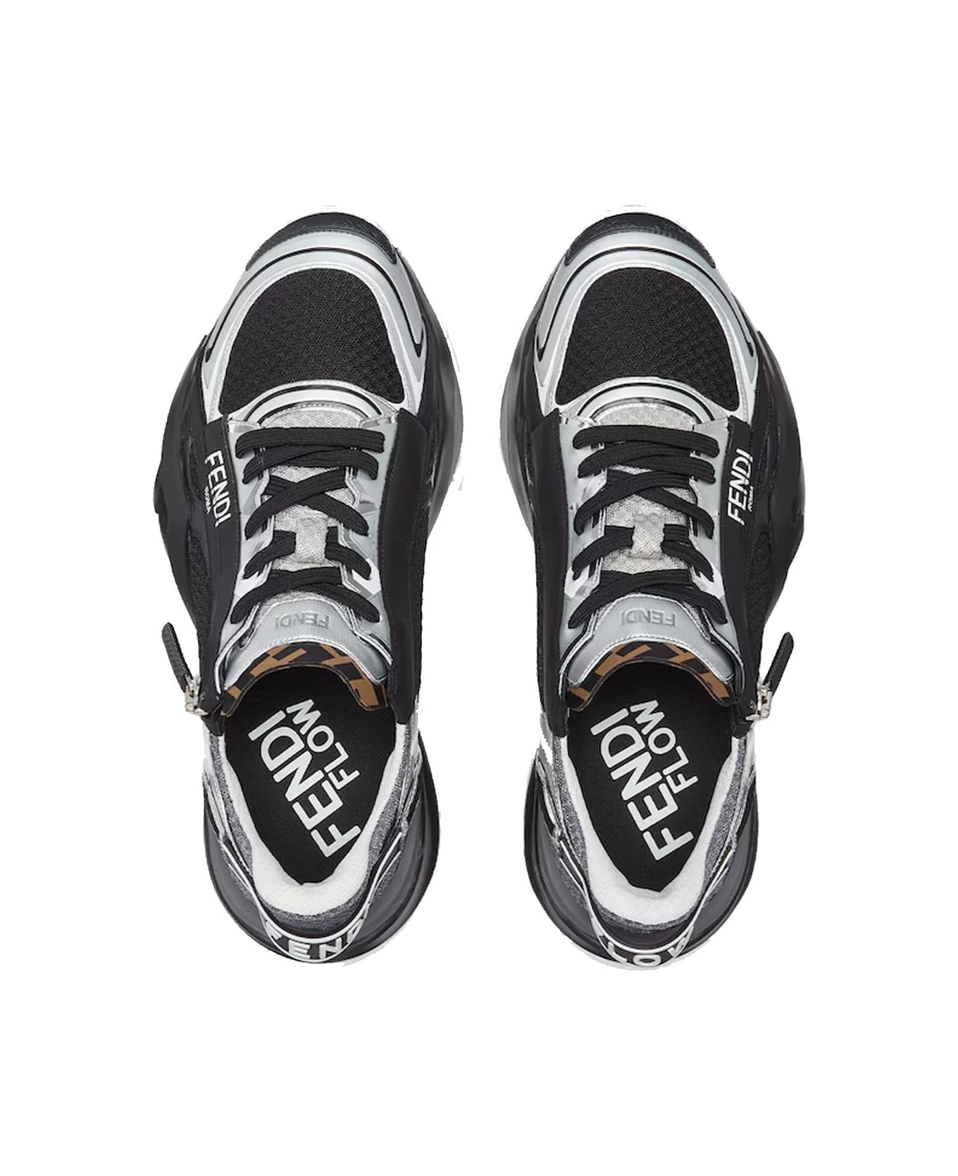 Fendi Flow Sneakers - Gray