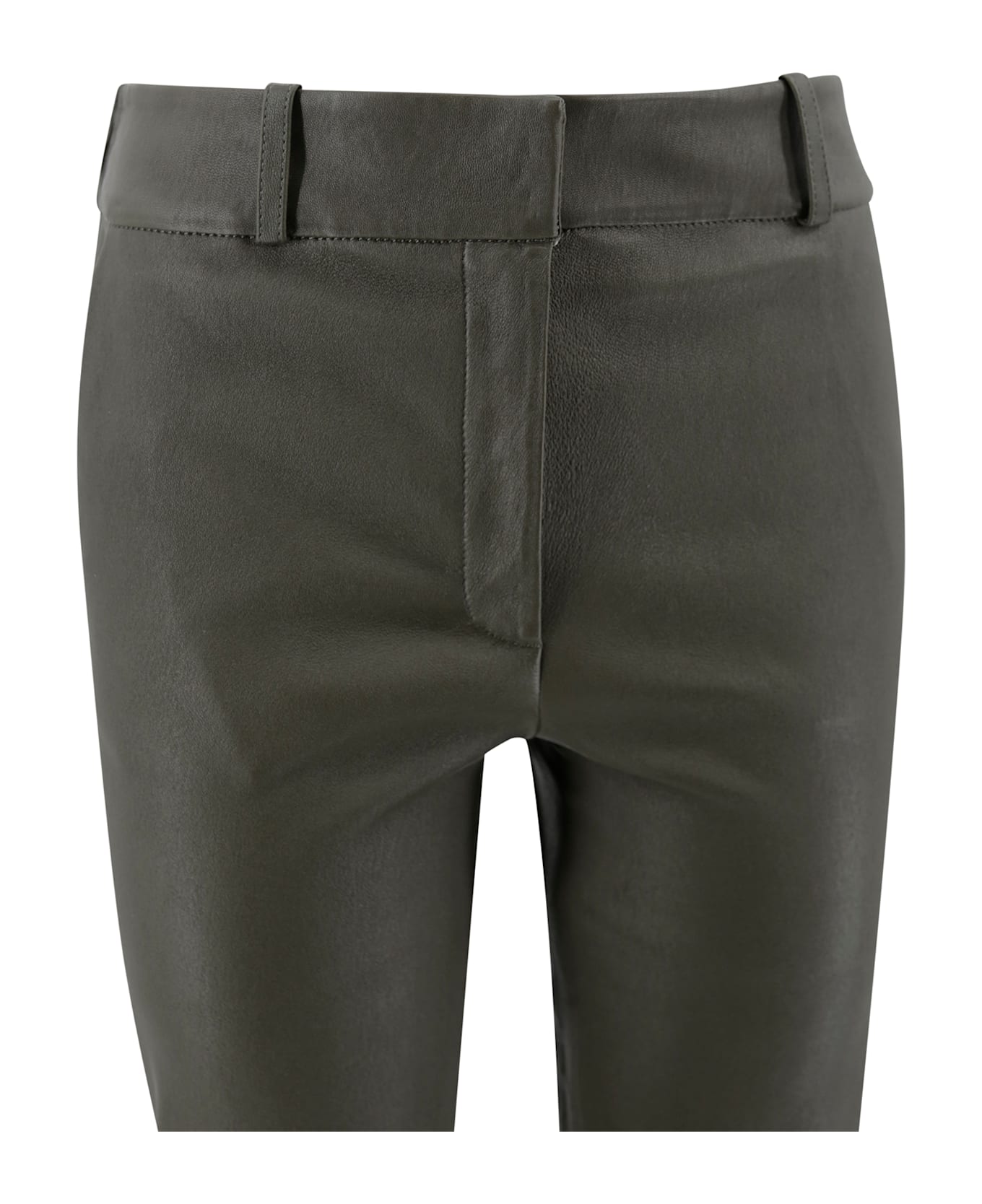 ARMA Leather Trousers - Verde scuro
