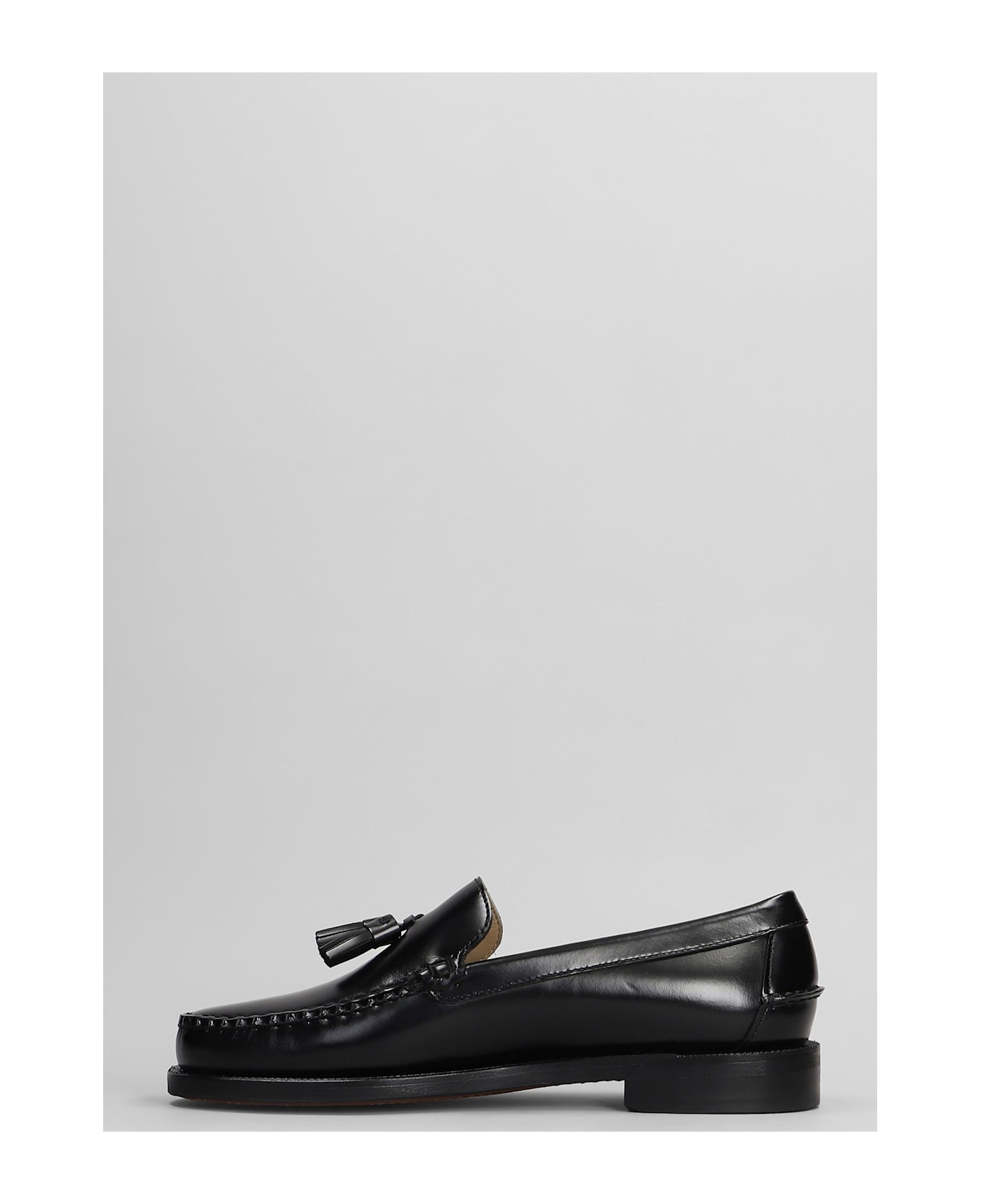 Sebago Classic Will Loafers In Black Leather - black