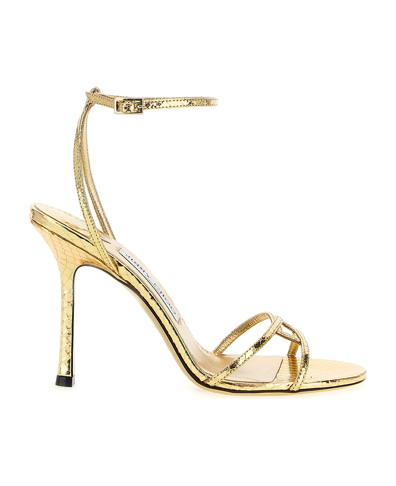 Jimmy Choo '1998 Leo 100' Sandals - Gold サンダル