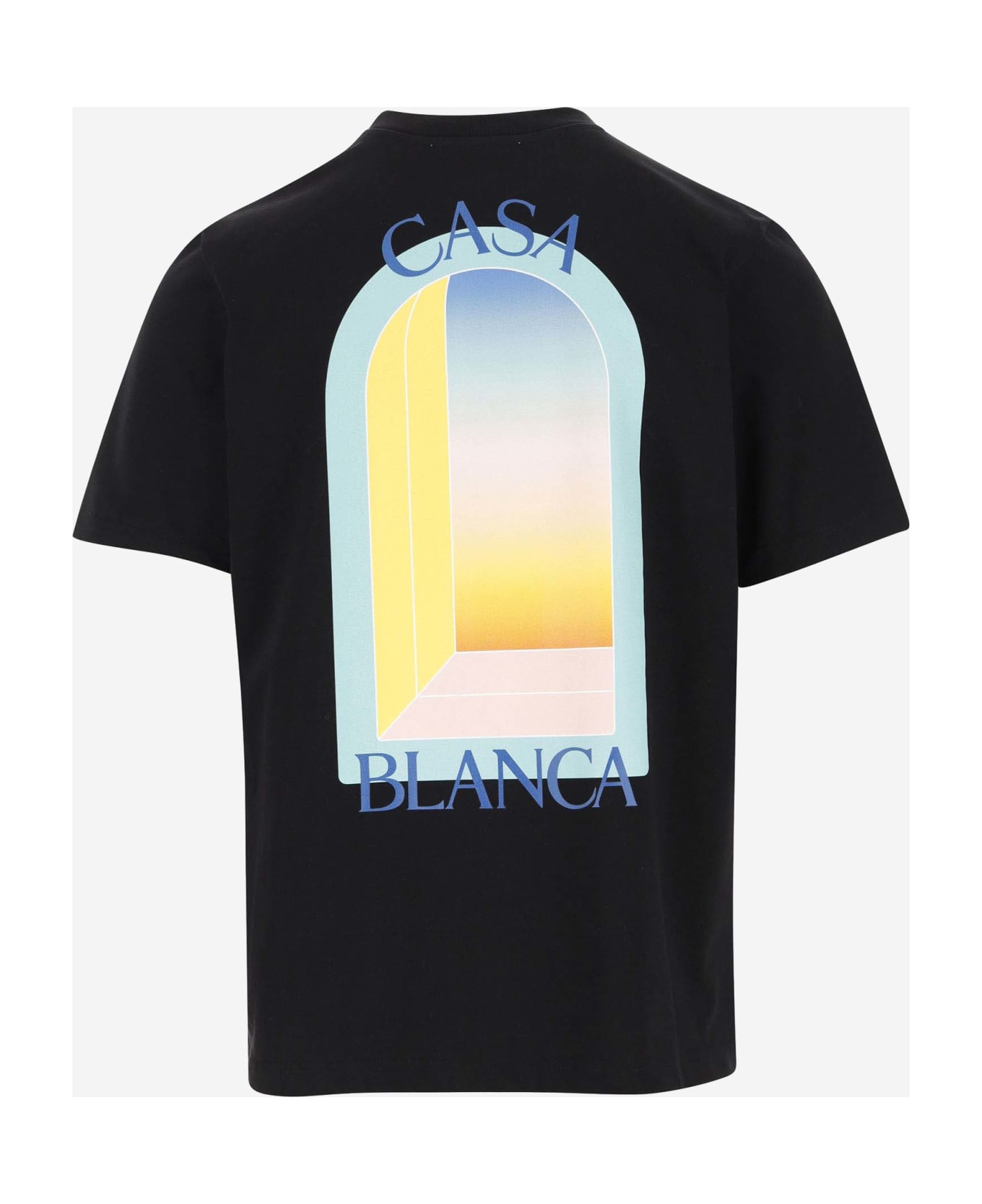 Casablanca Cotton T-shirt With Logo - Non definito