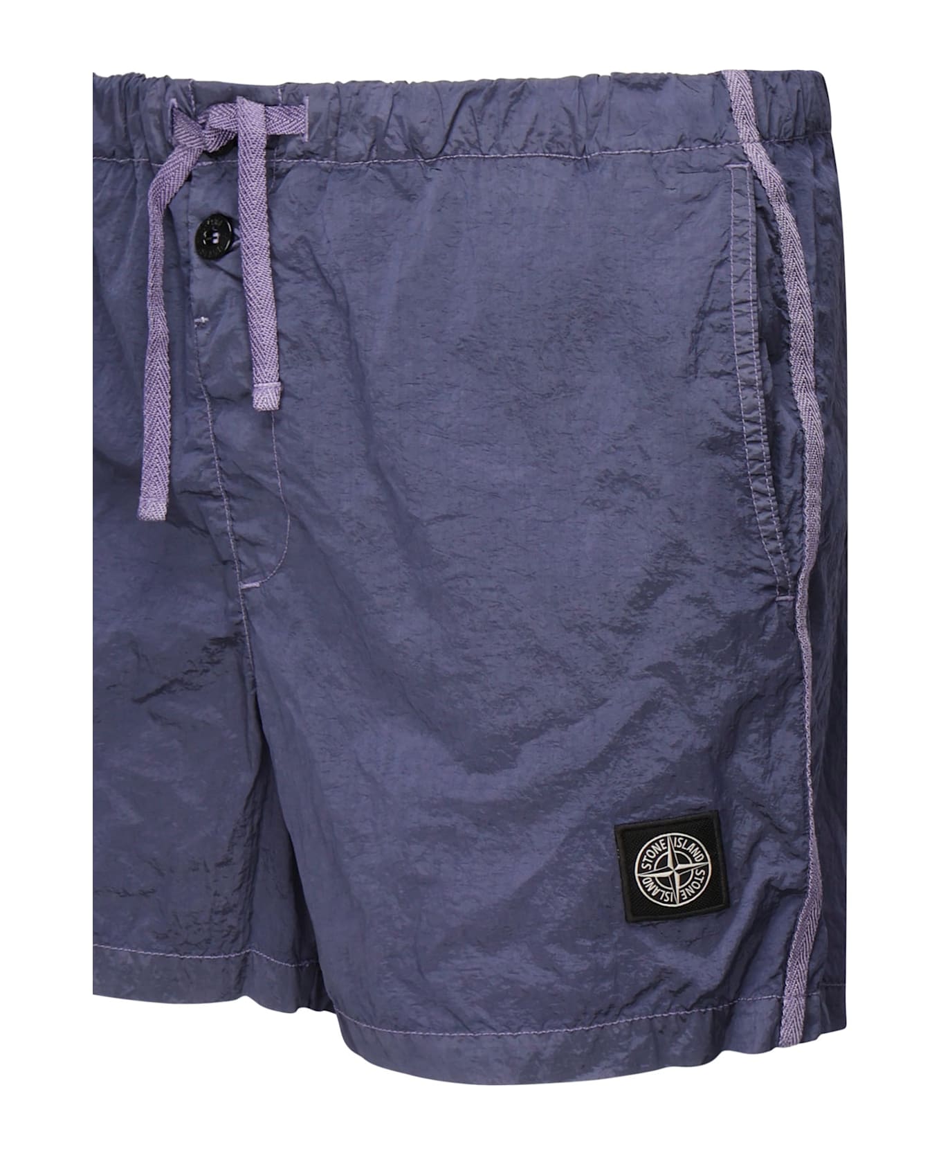 Stone Island Nylon Swim Short - Lavender
