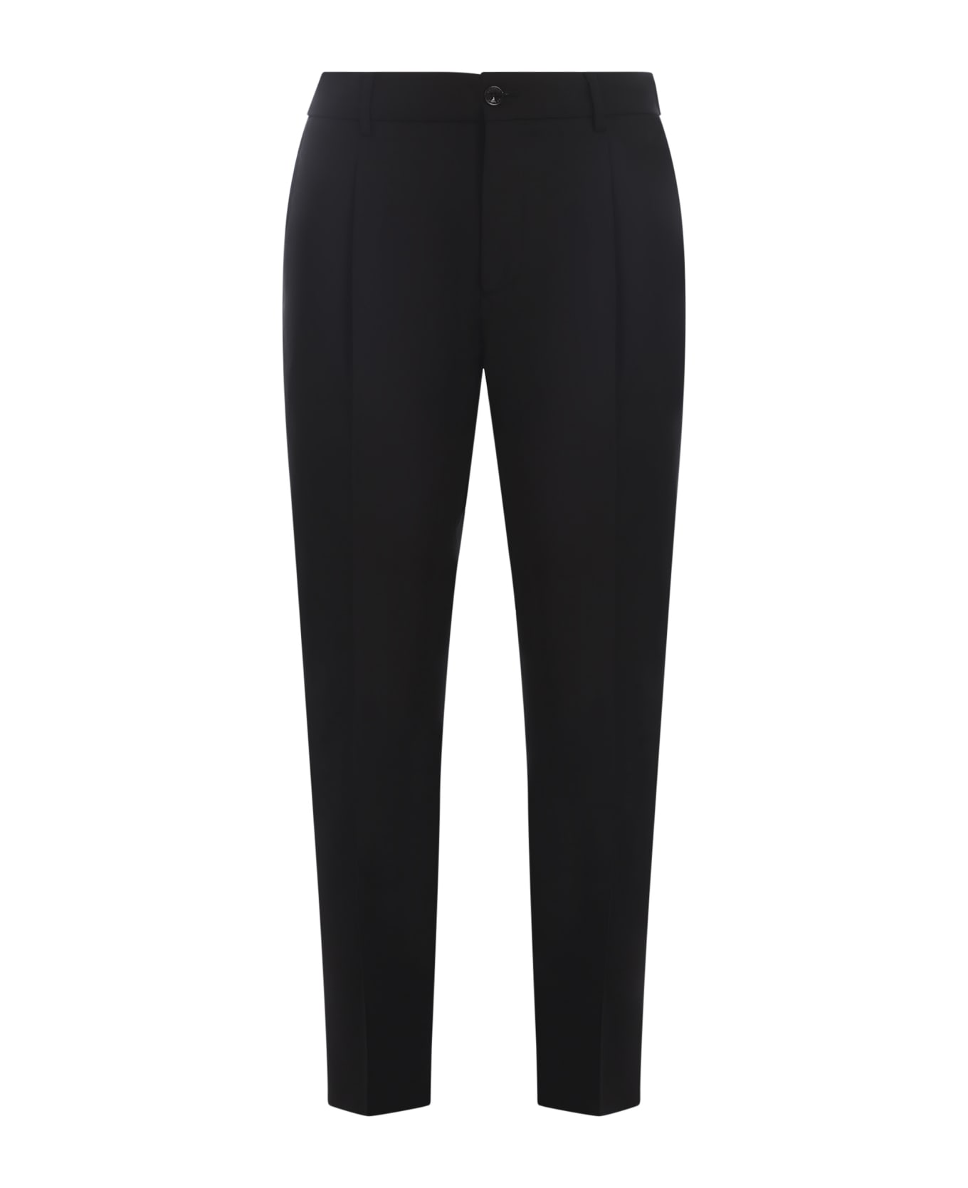Be Able Trousers Be Able In Wool Blend - Nero