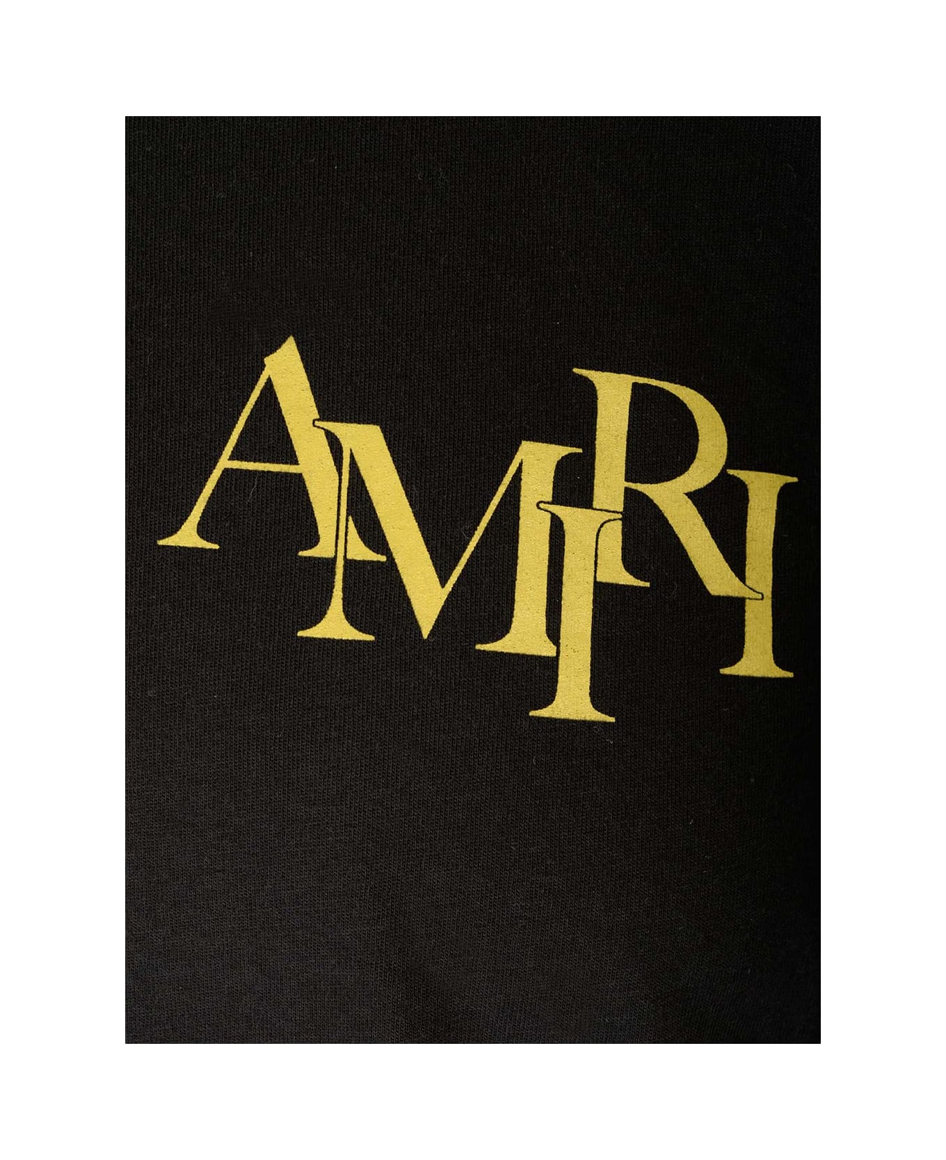 AMIRI 'champagne Cristal' T-shirt - BLACK シャツ