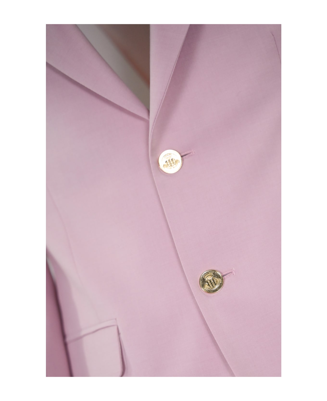 Daniele Alessandrini Pink Single-breasted Suit - Rosa
