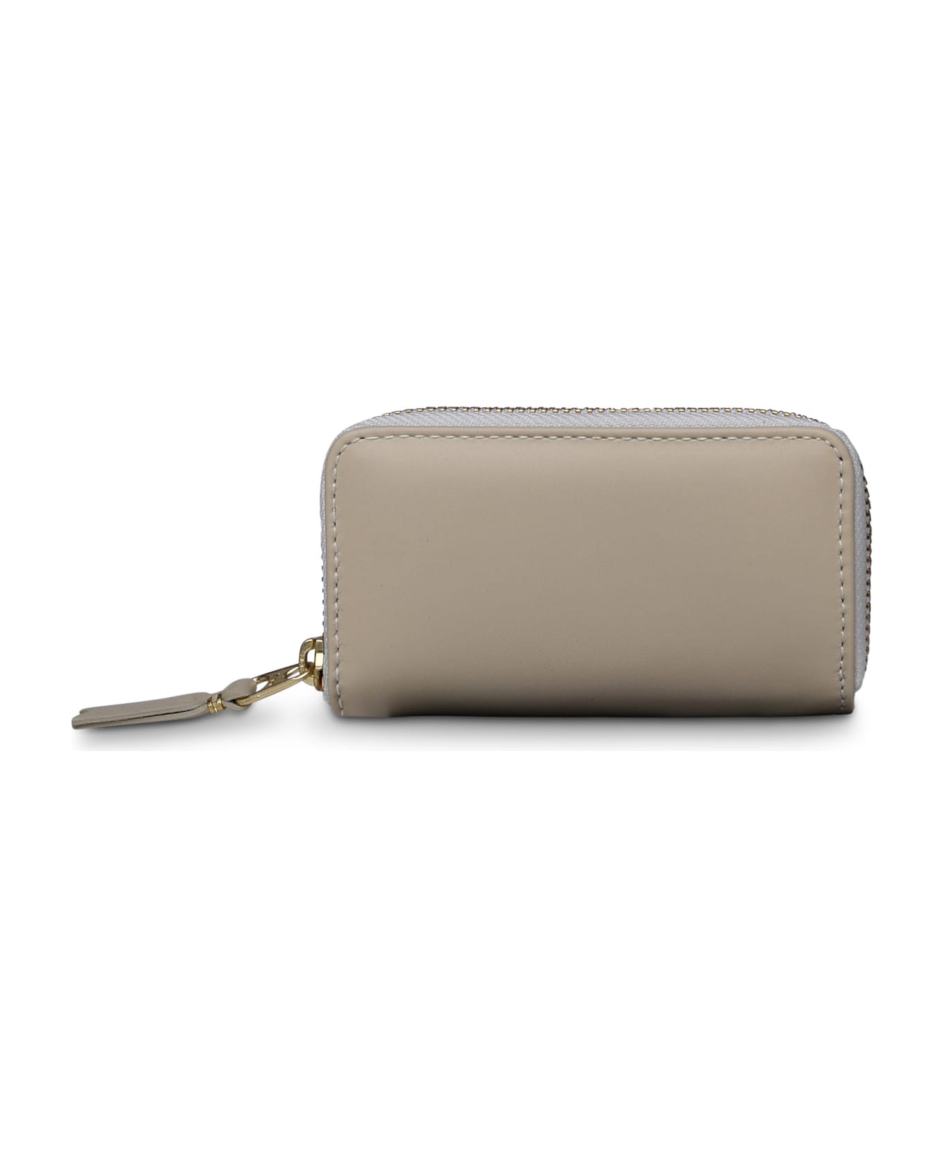 Comme des Garçons Wallet Ivory Leather Purse - Ivory クラッチバッグ
