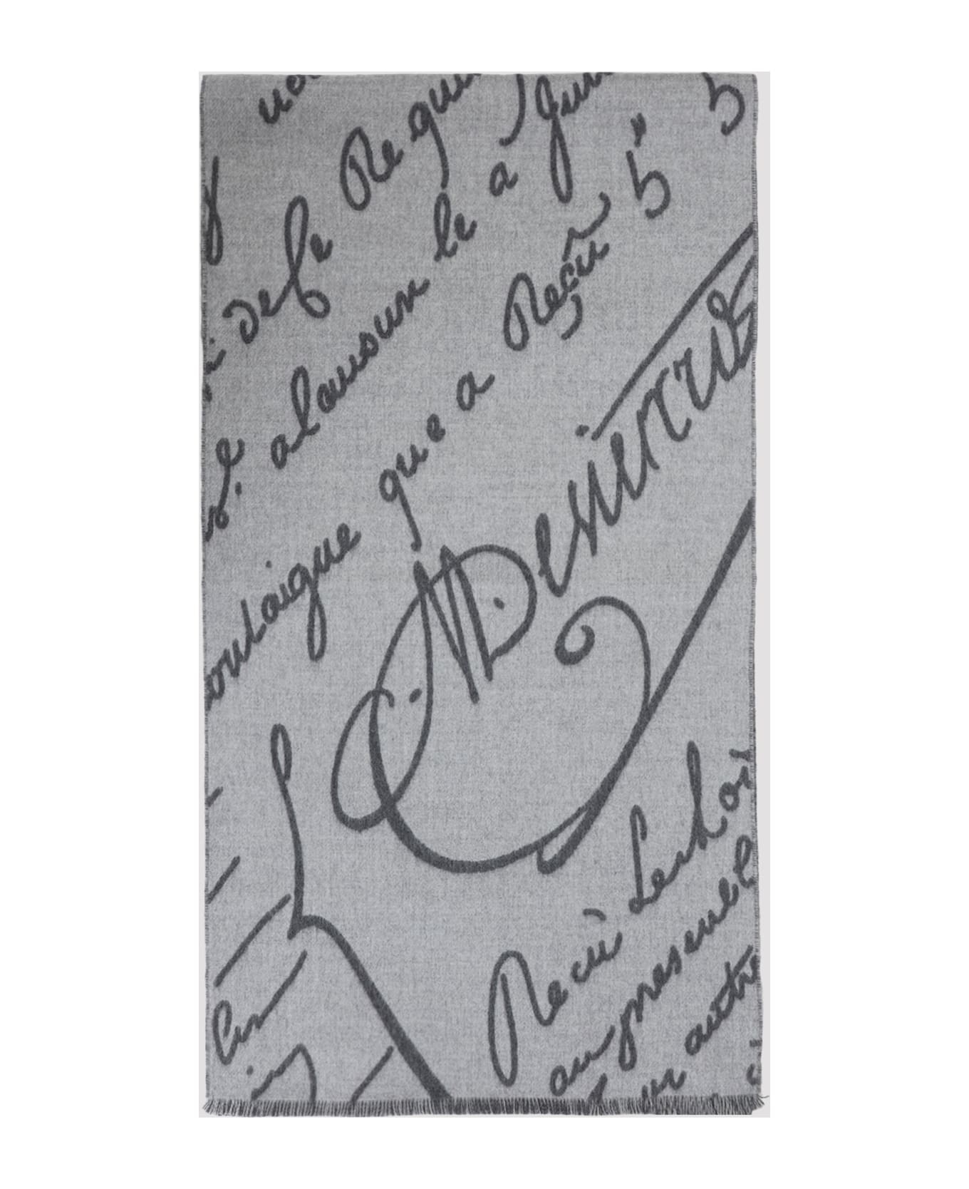 Berluti Wool Scarf - Light Grey