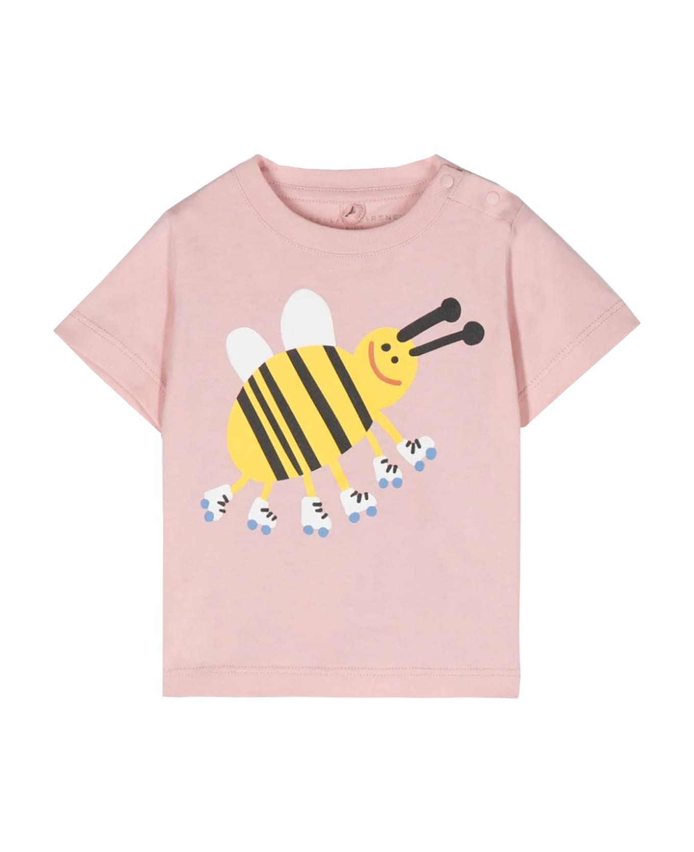 Stella McCartney Kids Cotton T-shirt - Rose