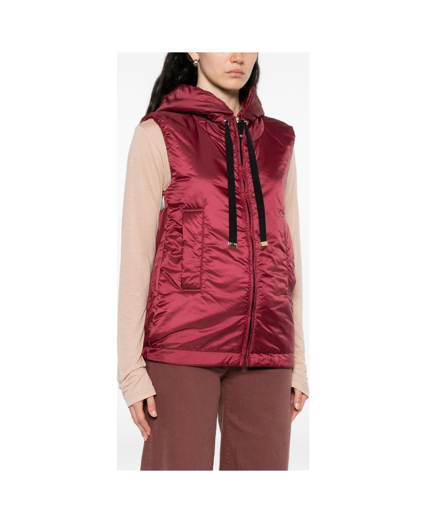 Max Mara The Cube Max Mara Greengo Vest - Red