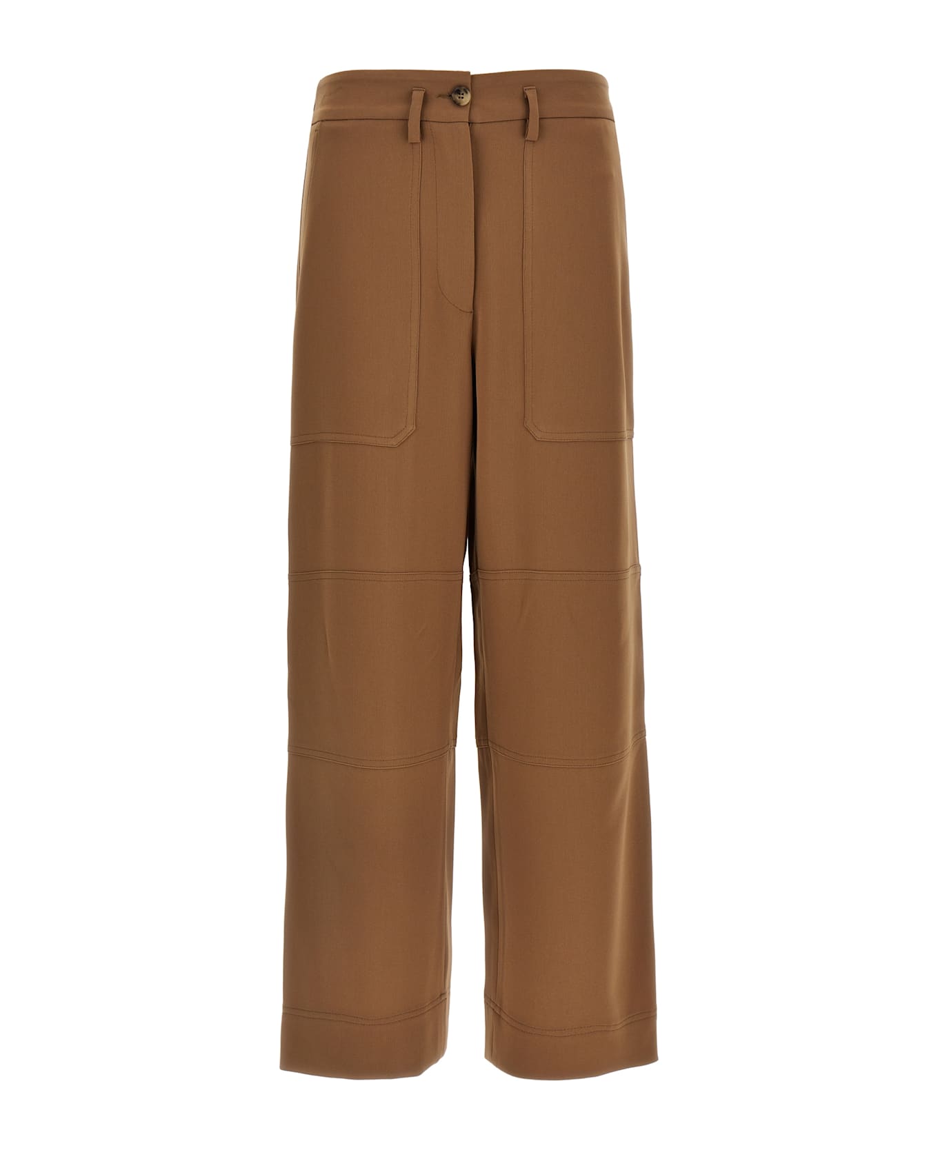 Alberto Biani 
work
 Pants - Brown