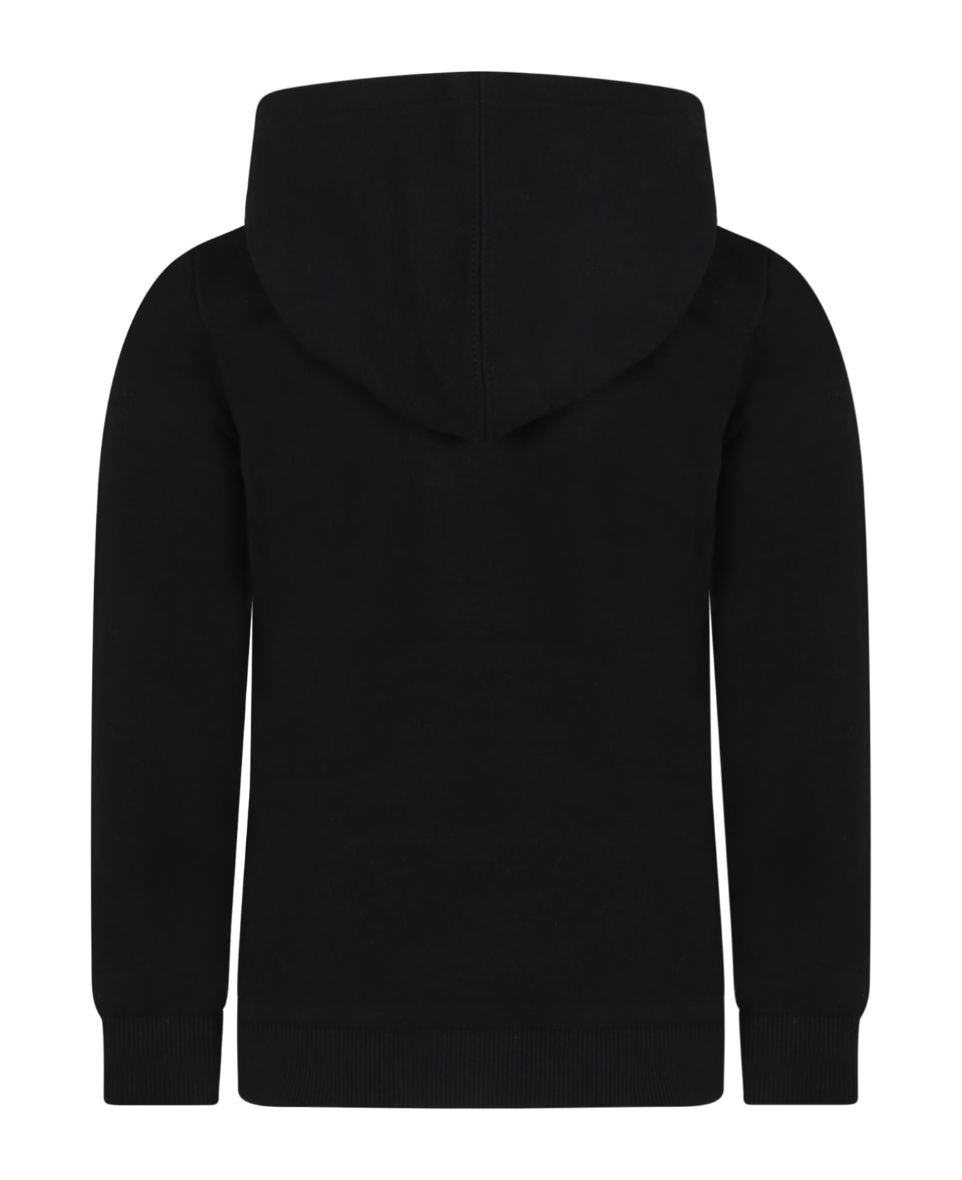 Levi's Black Sweatshirt For Kids With Logo - Black